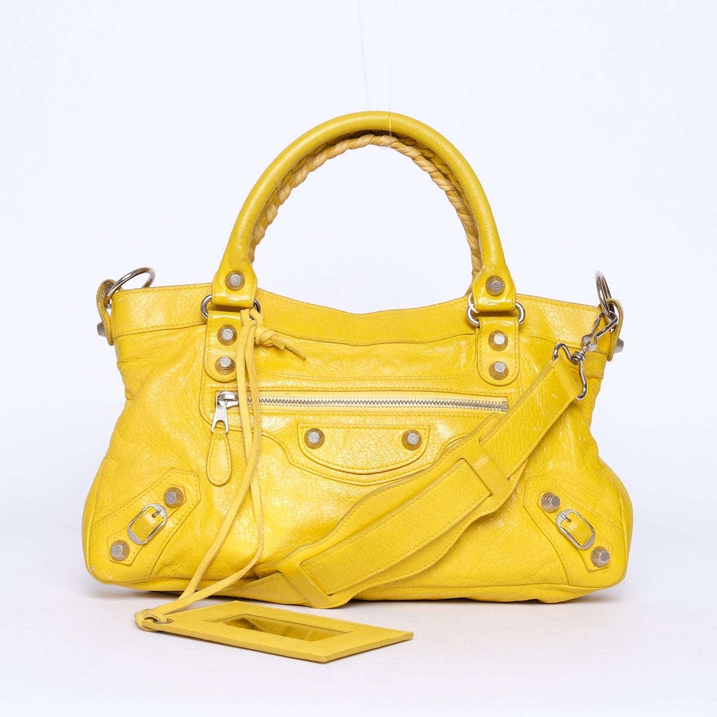 Balenciaga Yellow First City Bag
