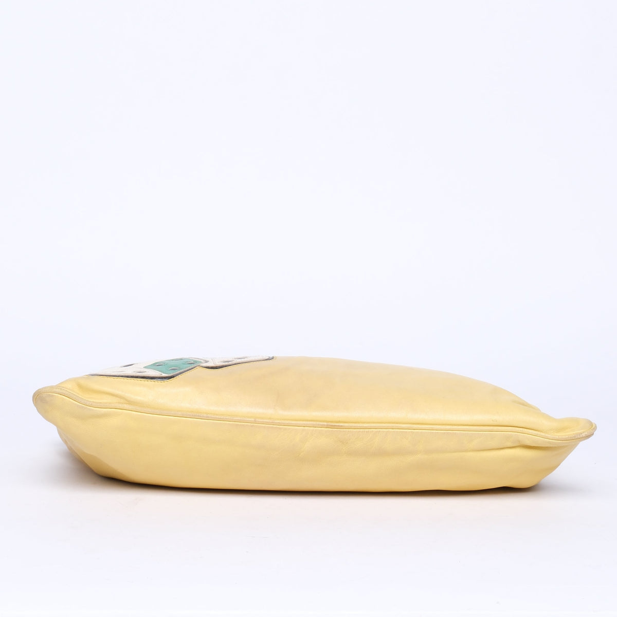 Prada Yellow Nylon Dice Pouch
