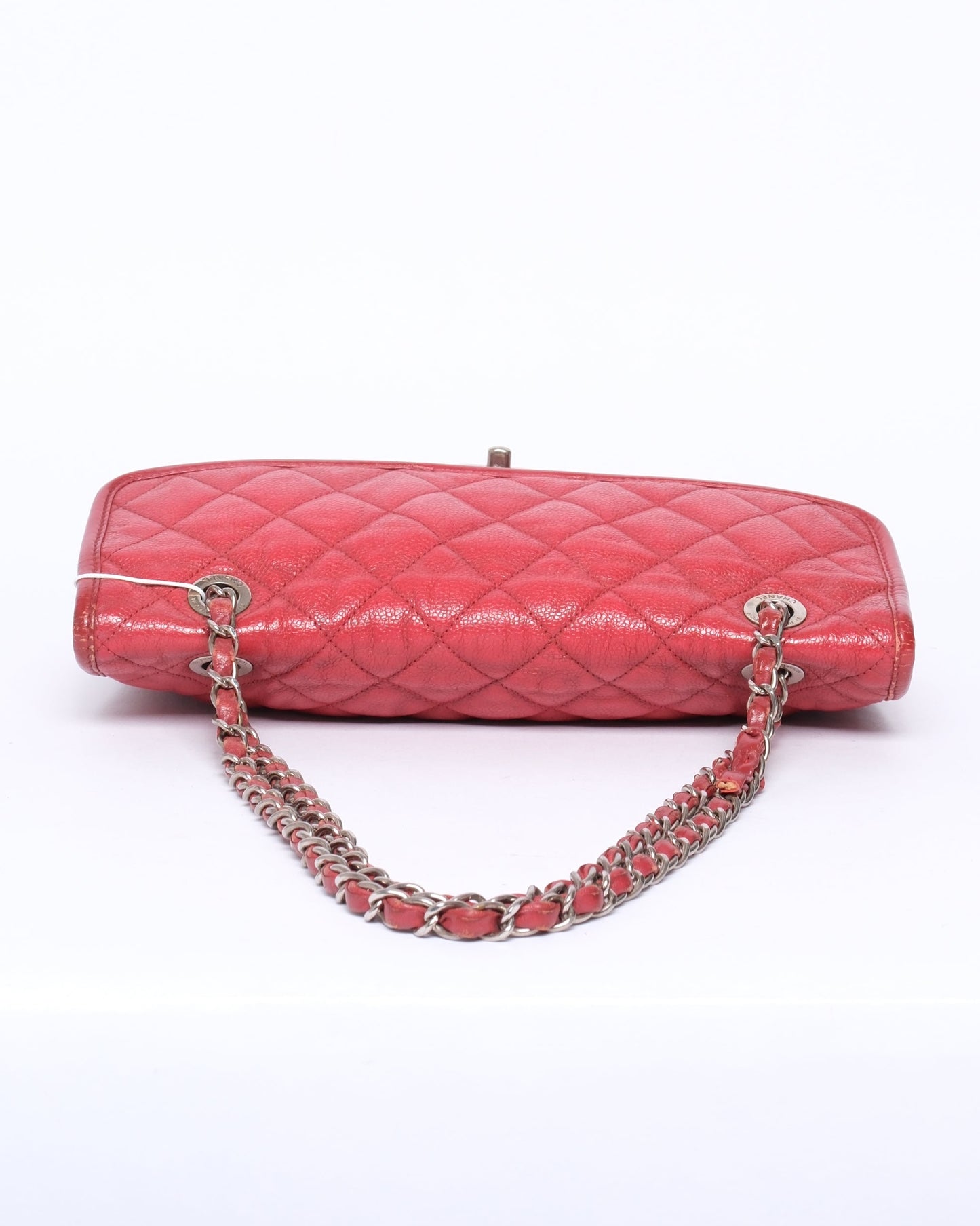 Chanel Red Caviar French Riviera Flap Bag