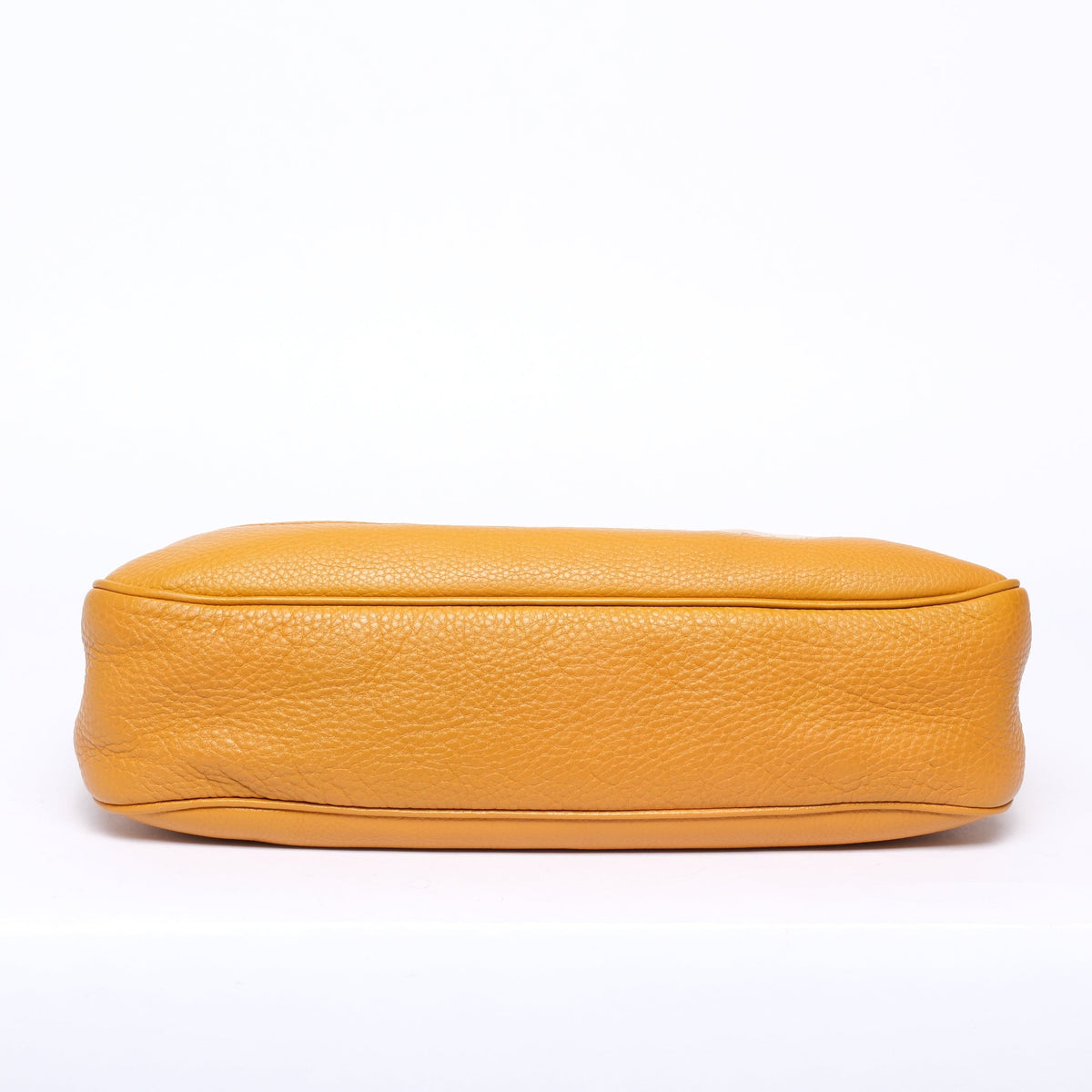 Gucci Beige & Yellow Canvas Leather Monogram Jackie Shoulder Bag