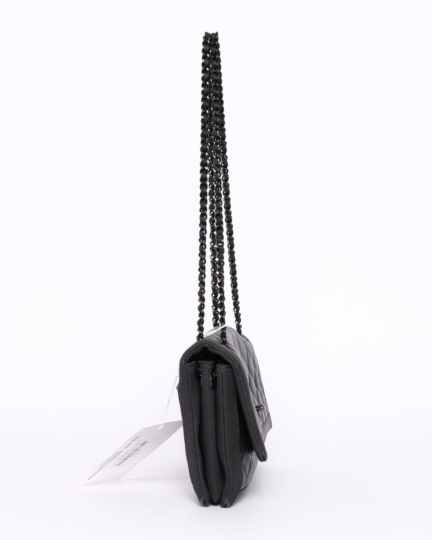 Chanel 2015 So-Black Quilted Lambskin Flap Bag