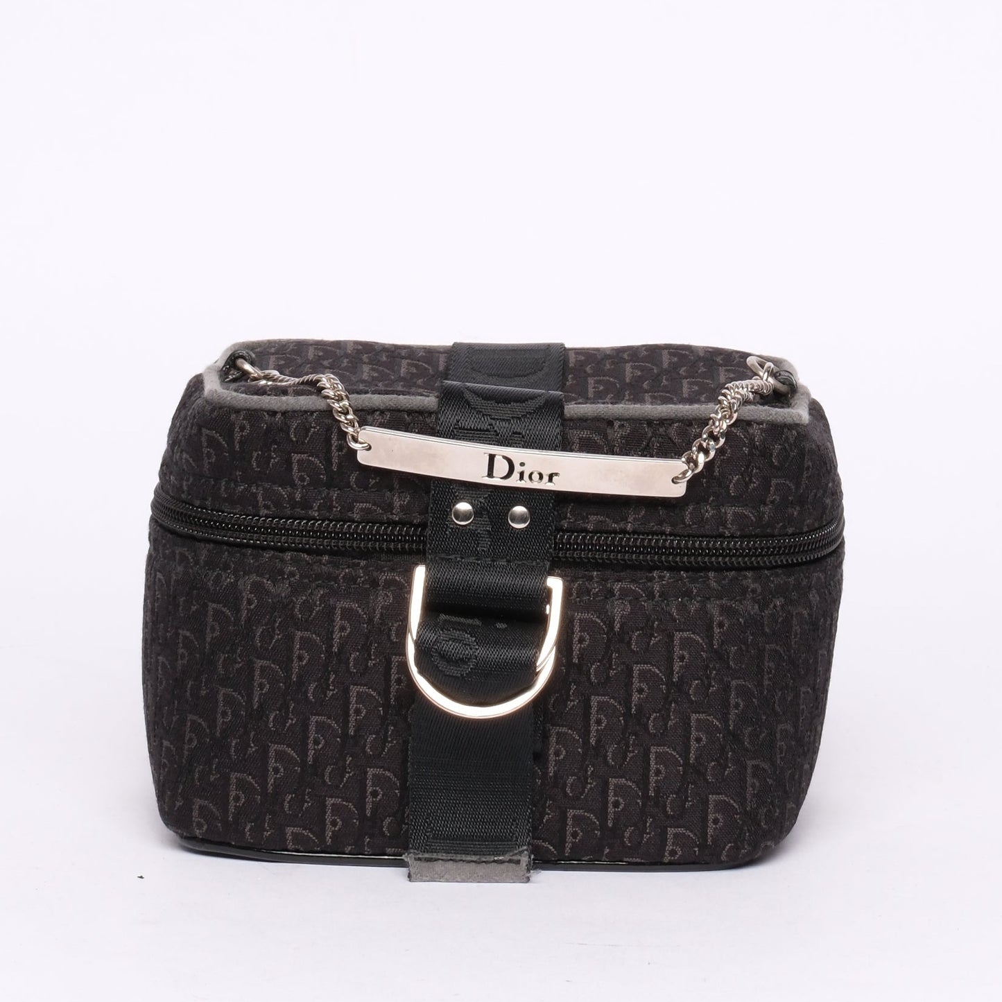Christian Dior Black Trotter Vanity Case