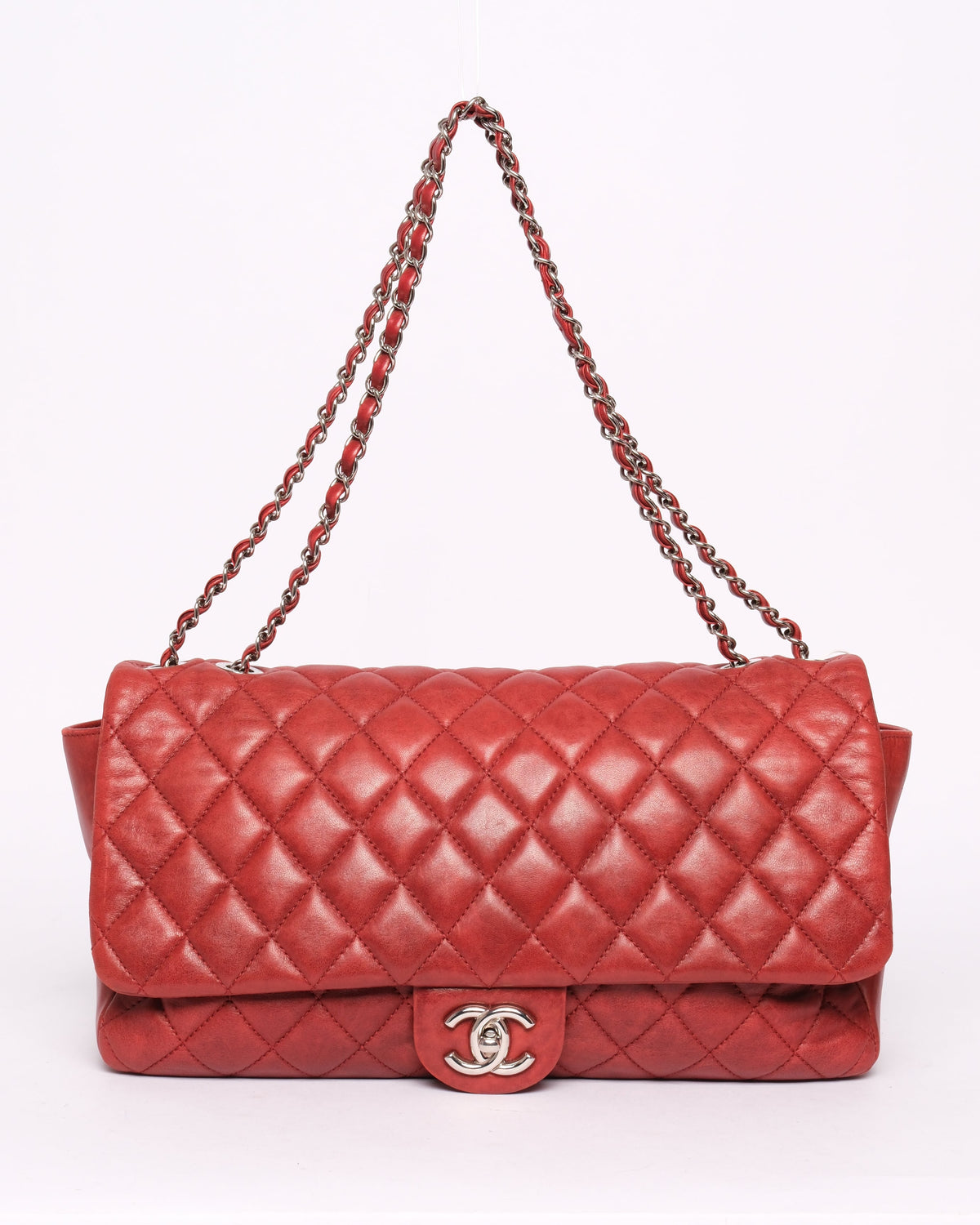 Chanel Lambskin Large Puffer Flap Bag