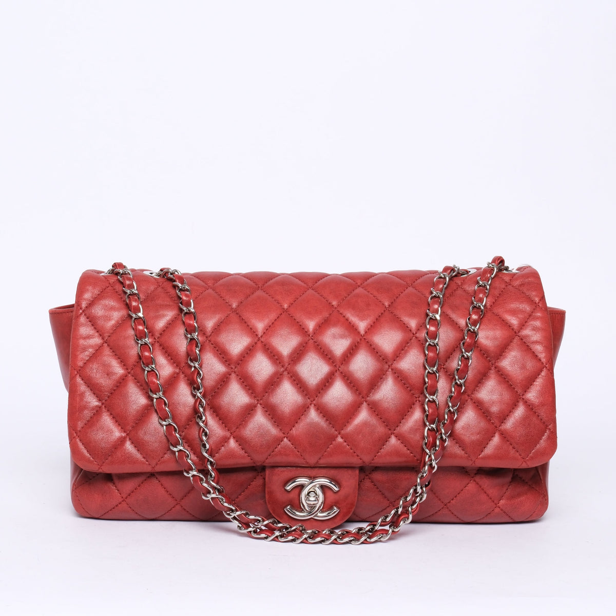 Chanel Lambskin Large Puffer Flap Bag
