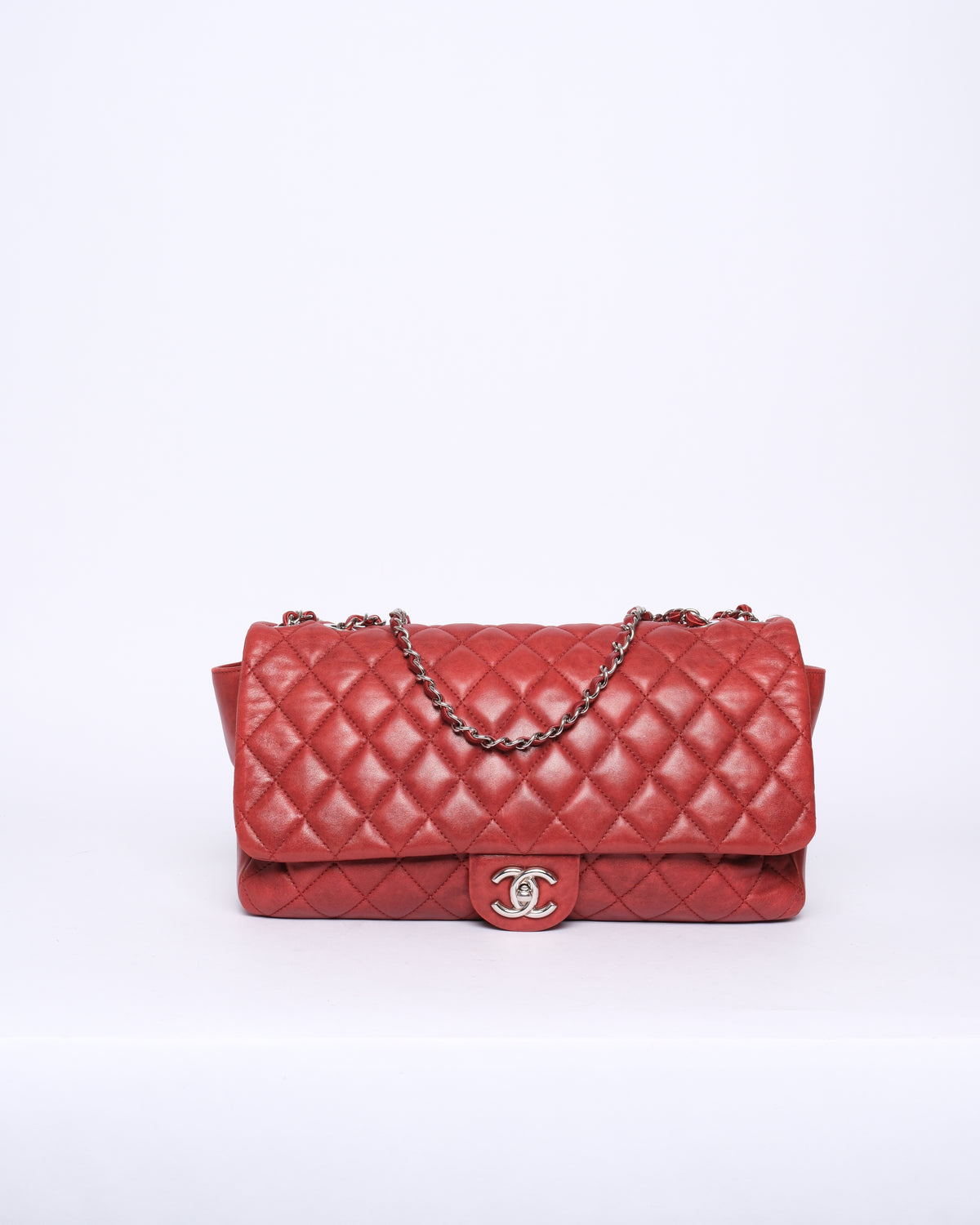 Chanel Lambskin Large Puffer Flap Bag