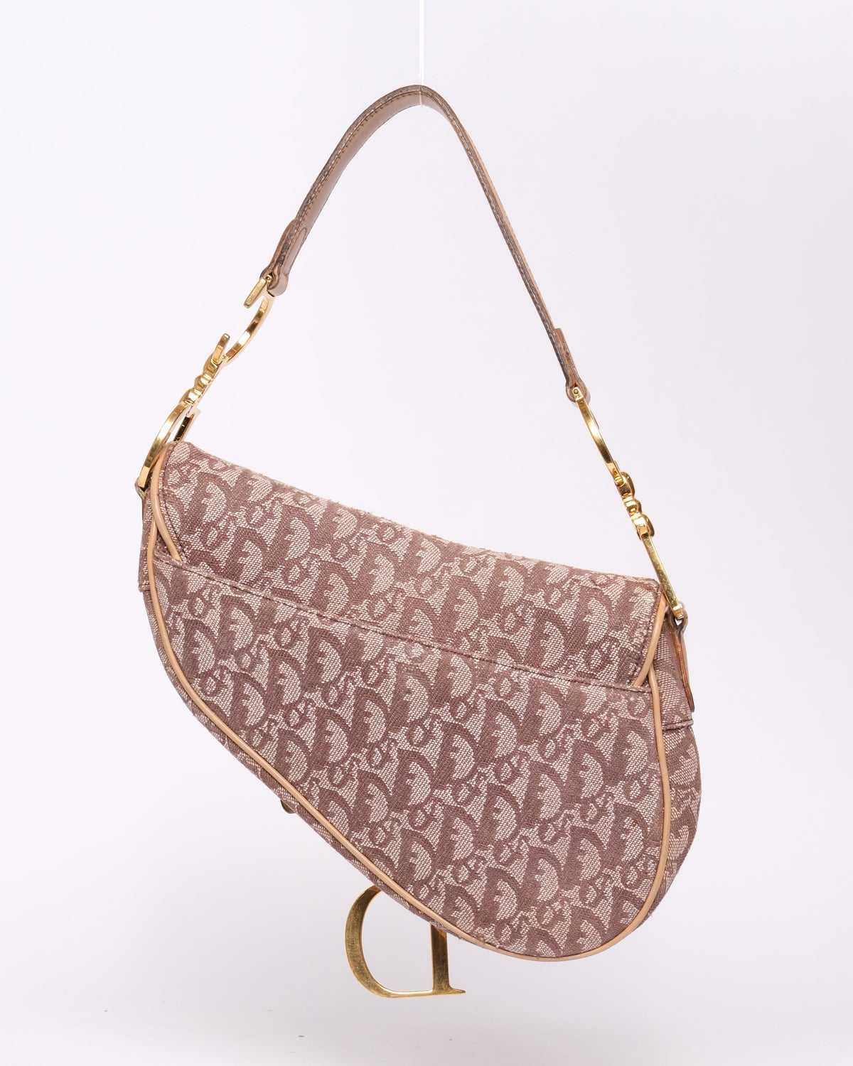 Christian Dior Love Brown Monogram Saddle