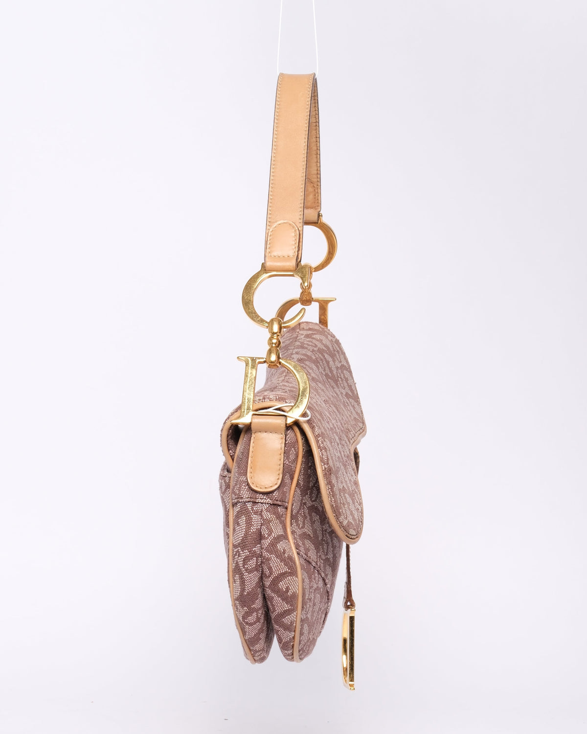 Christian Dior Love Brown Monogram Saddle