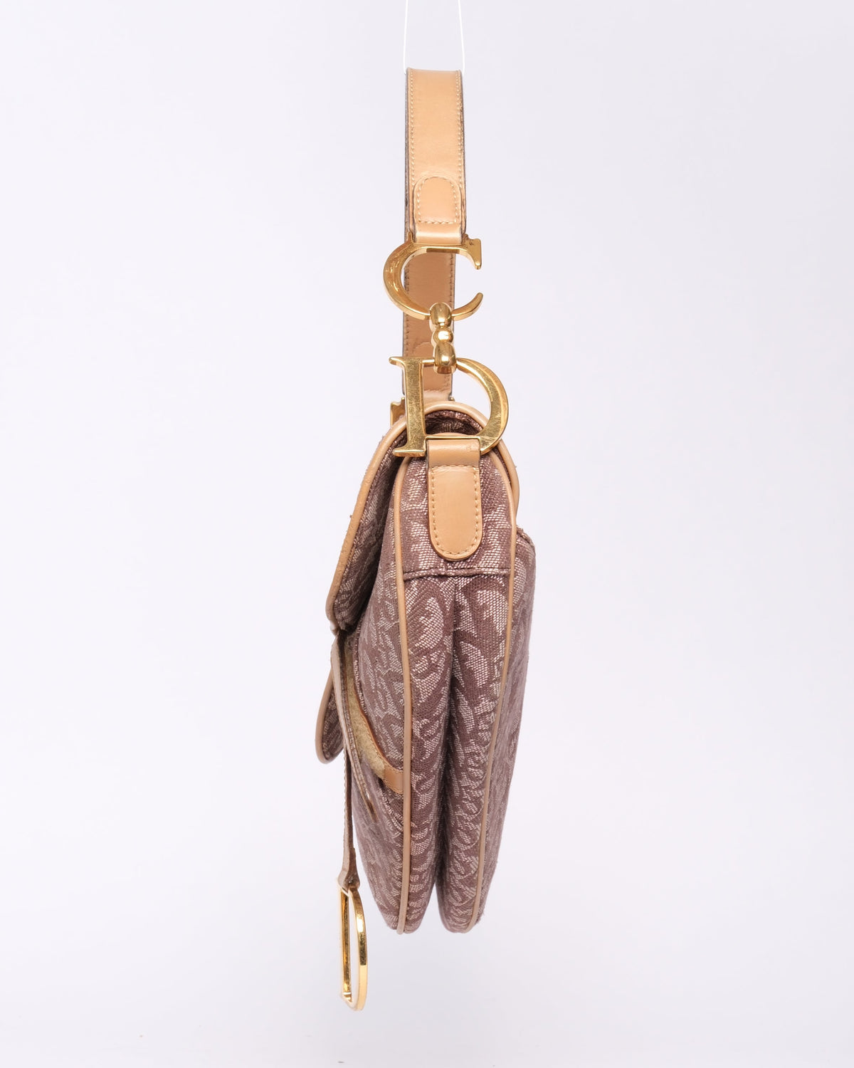 Christian Dior Love Brown Monogram Saddle