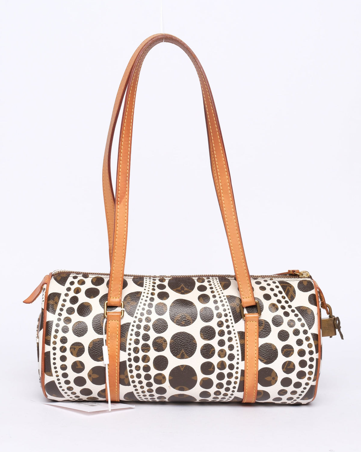Louis Vuitton x Yayoi Kusama White Dot Papillon Shoulder Bag