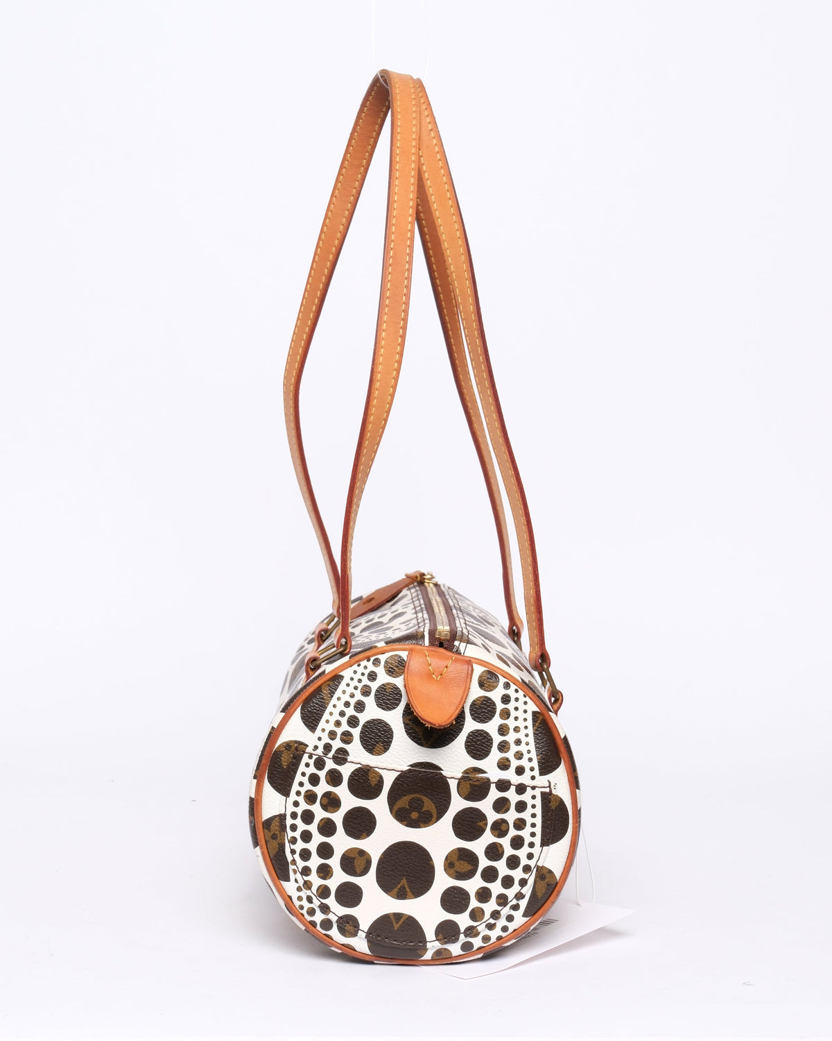 Louis Vuitton x Yayoi Kusama White Dot Papillon Shoulder Bag