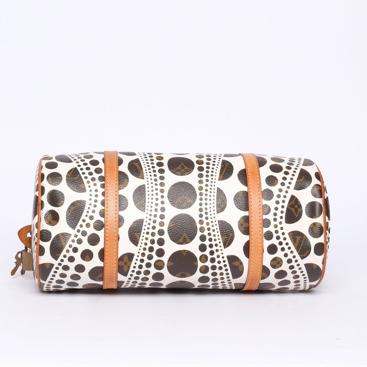 Louis Vuitton x Yayoi Kusama White Dot Papillon Shoulder Bag