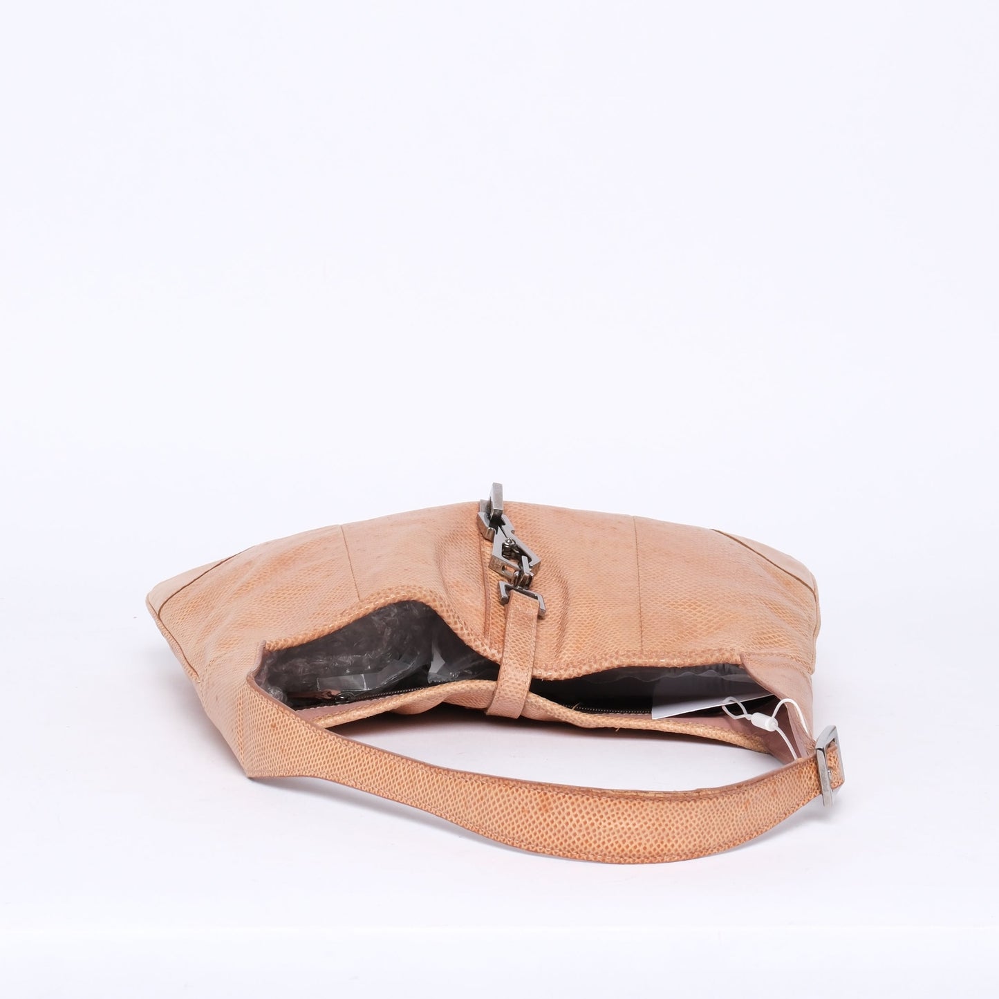 Gucci Lizard Beige Shoulder Bag