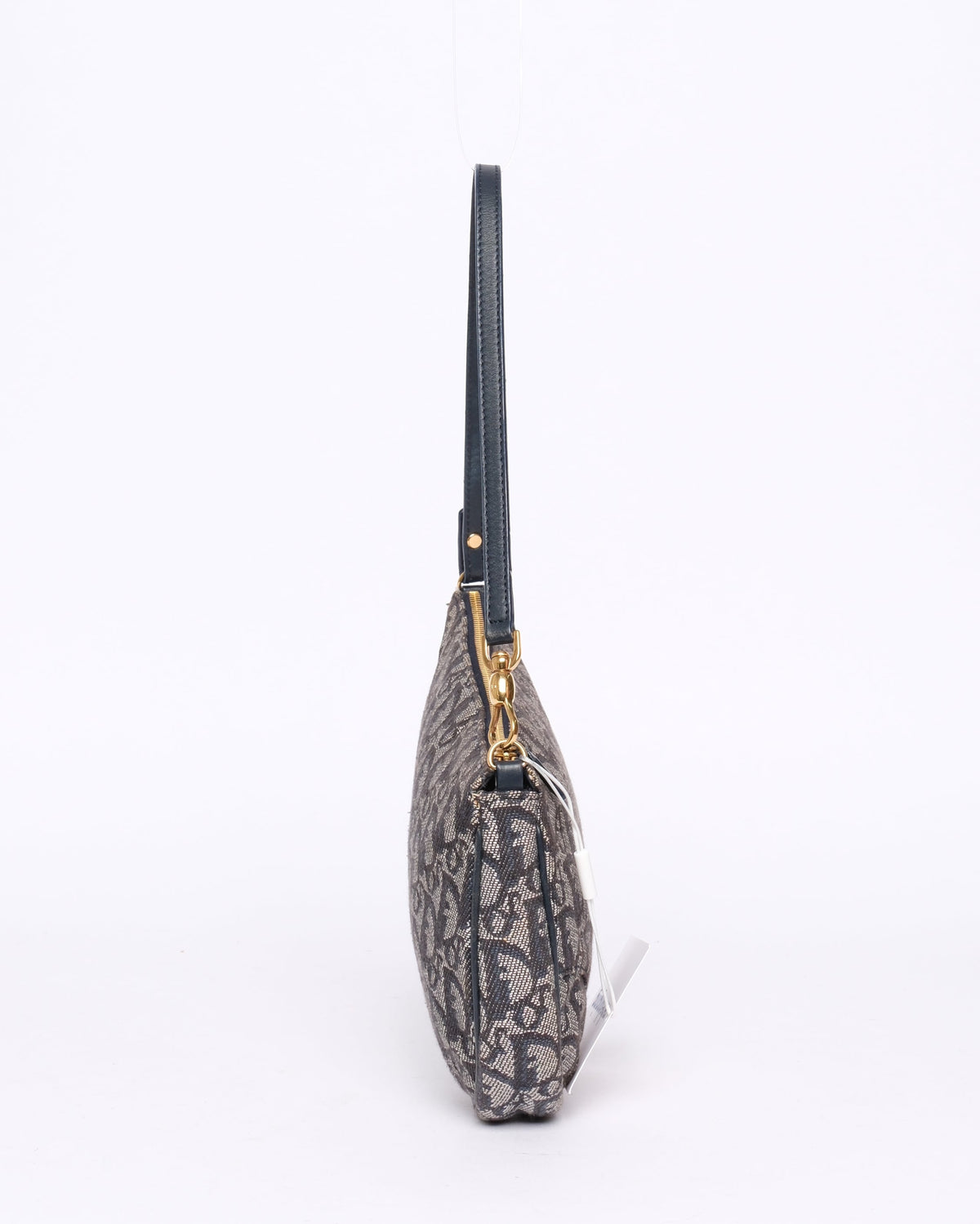 Christian Dior Navy Monogram Trotter Mini Saddle