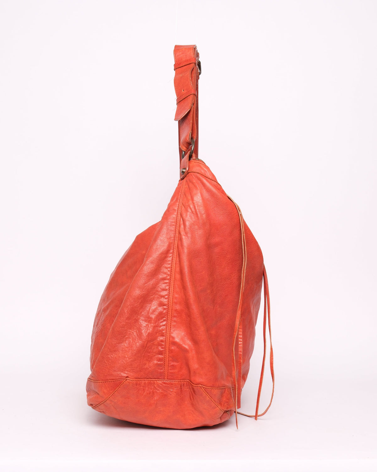 Balenciaga Orange Leather "Day" City Bag