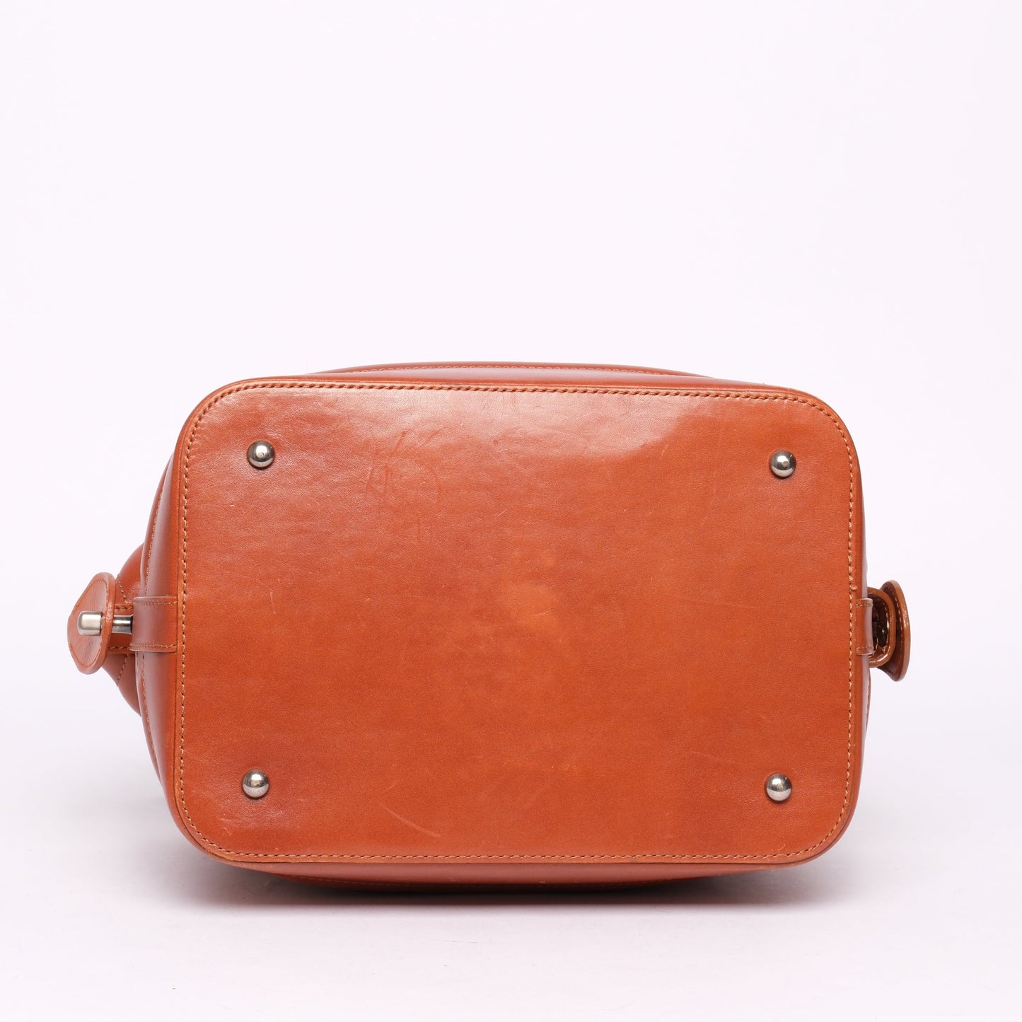 Chanel 2006 Brown Lambskin Leather Boston Doctor Bag