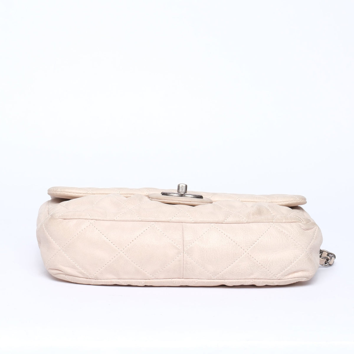 Chanel Ivory Glazed Calfskin Small Flap Bag