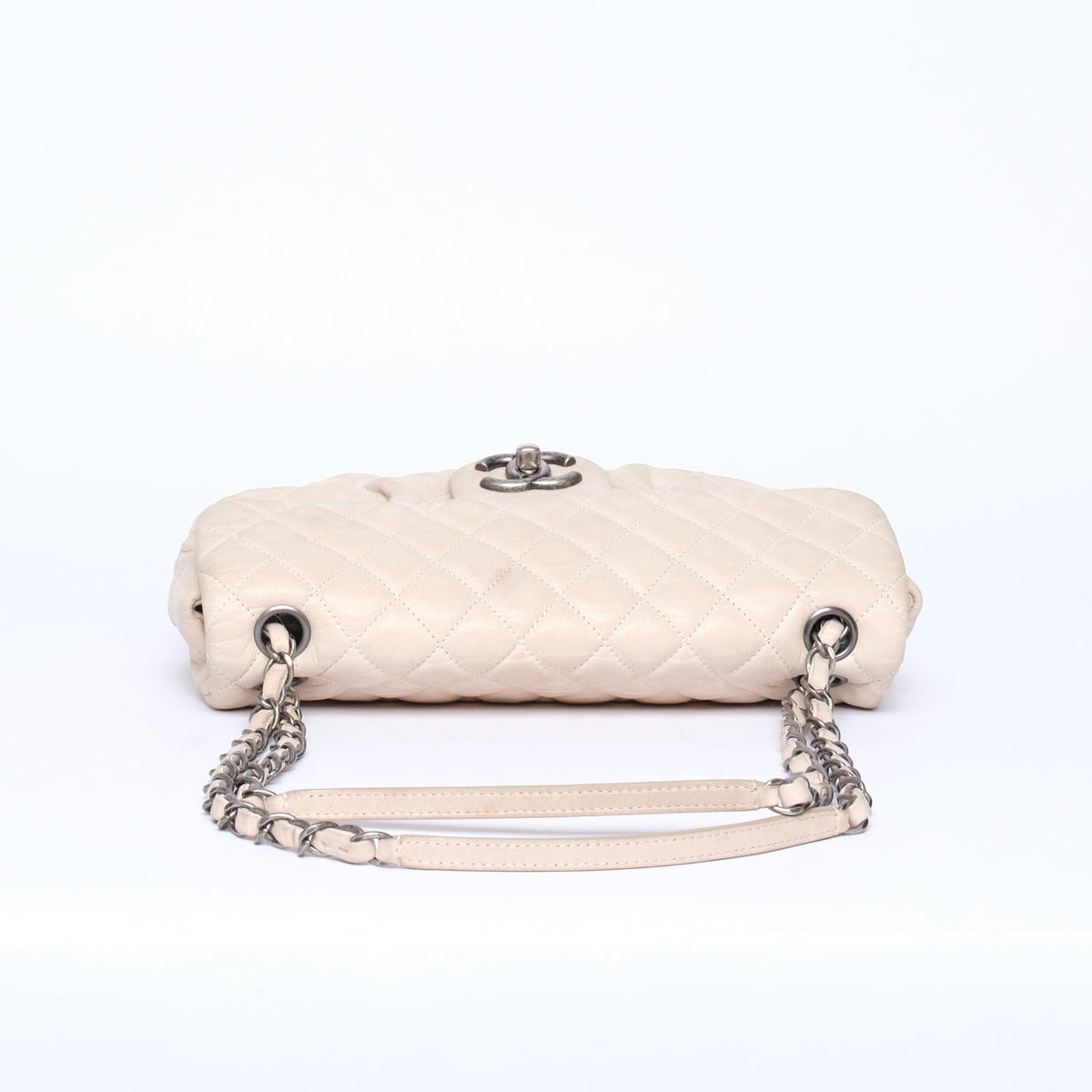 Chanel Ivory Glazed Calfskin Small Flap Bag