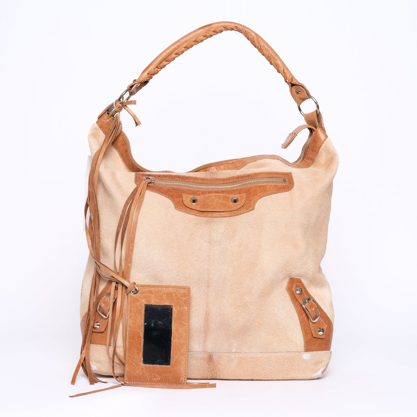 Balenciaga Ponyhair Beige Day City Bag