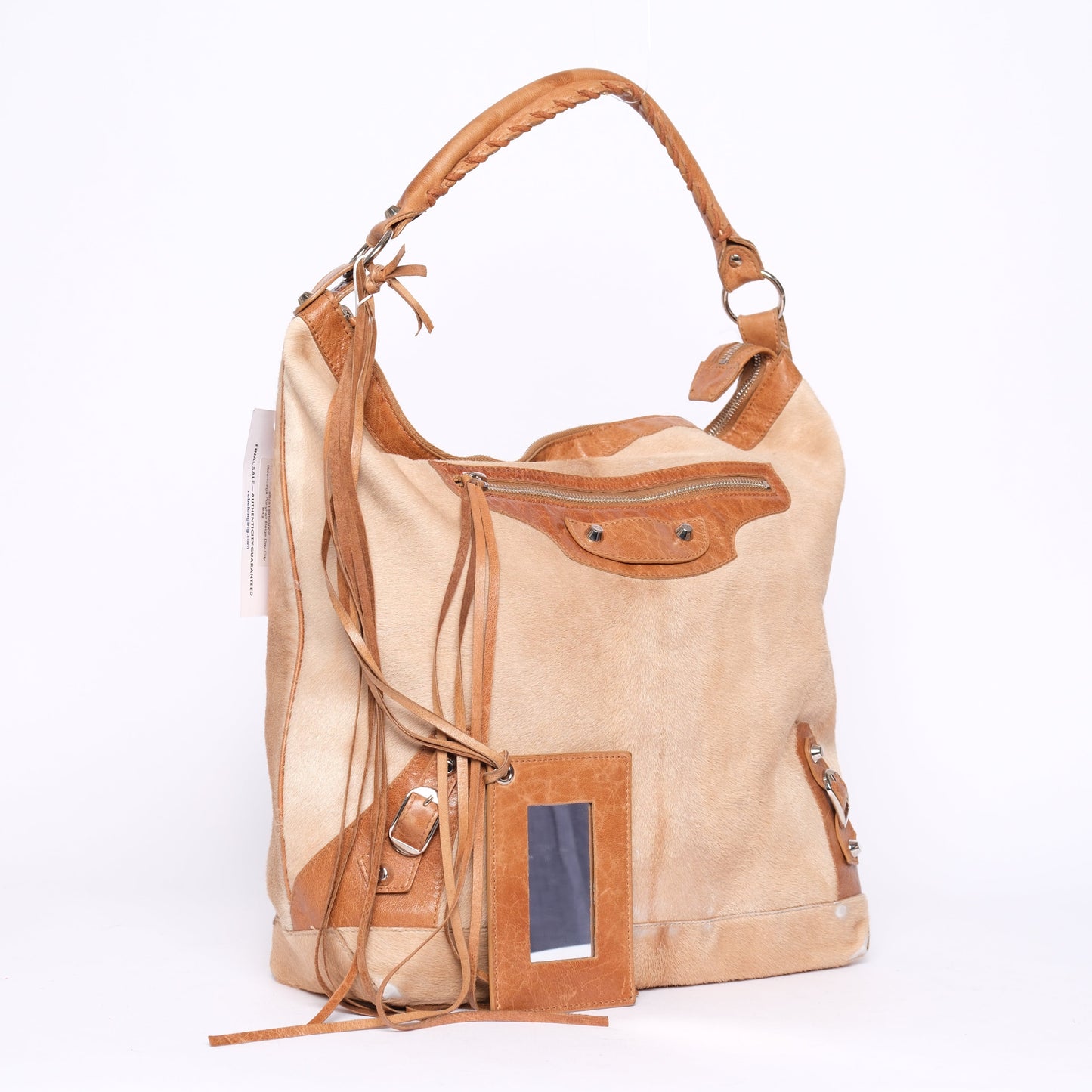 Balenciaga Ponyhair Beige Day City Bag