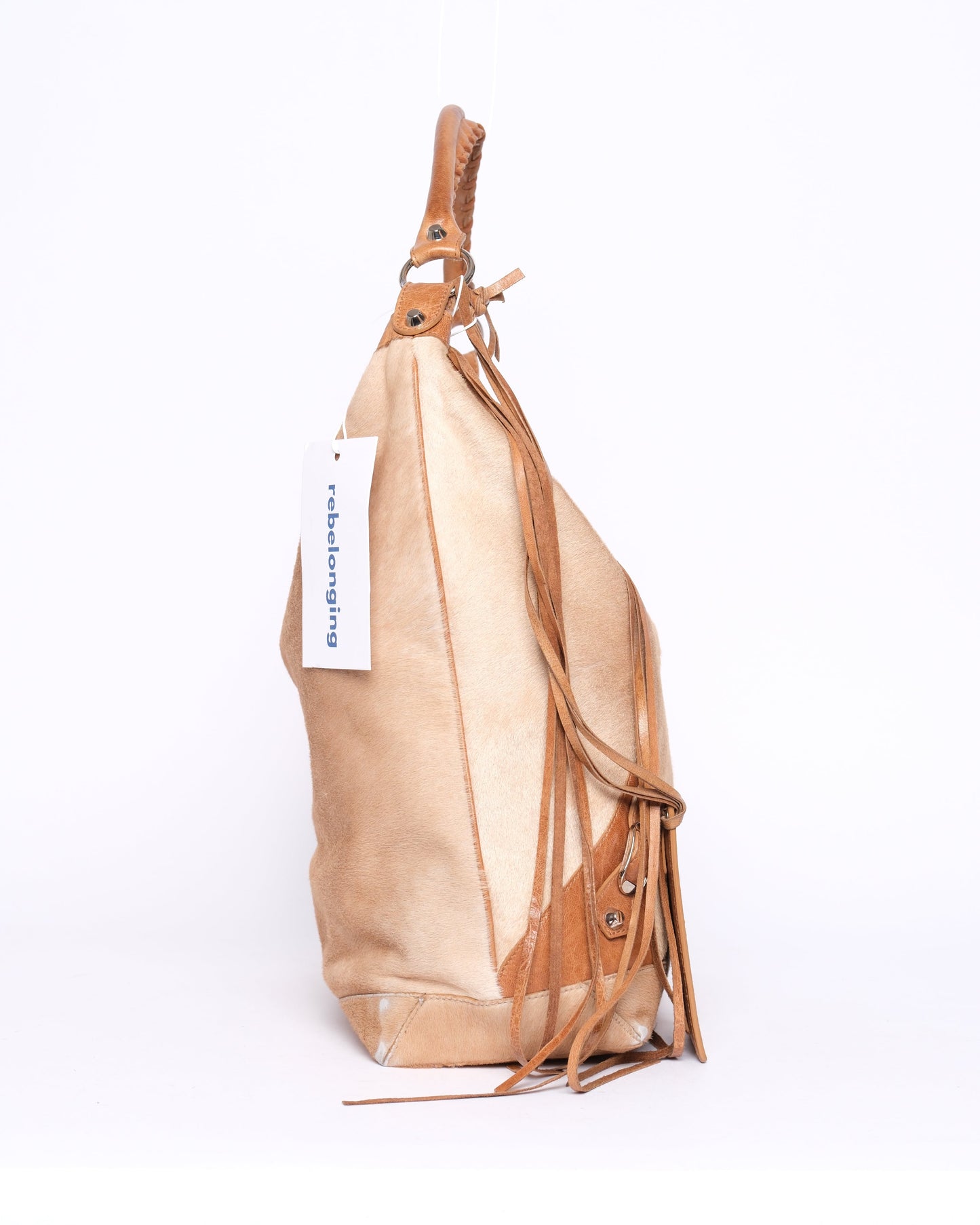 Balenciaga Ponyhair Beige Day City Bag