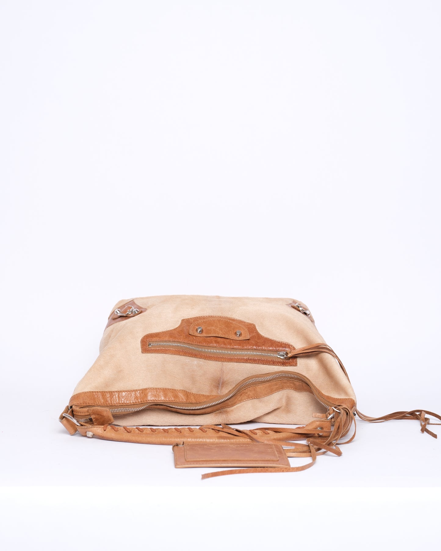 Balenciaga Ponyhair Beige Day City Bag