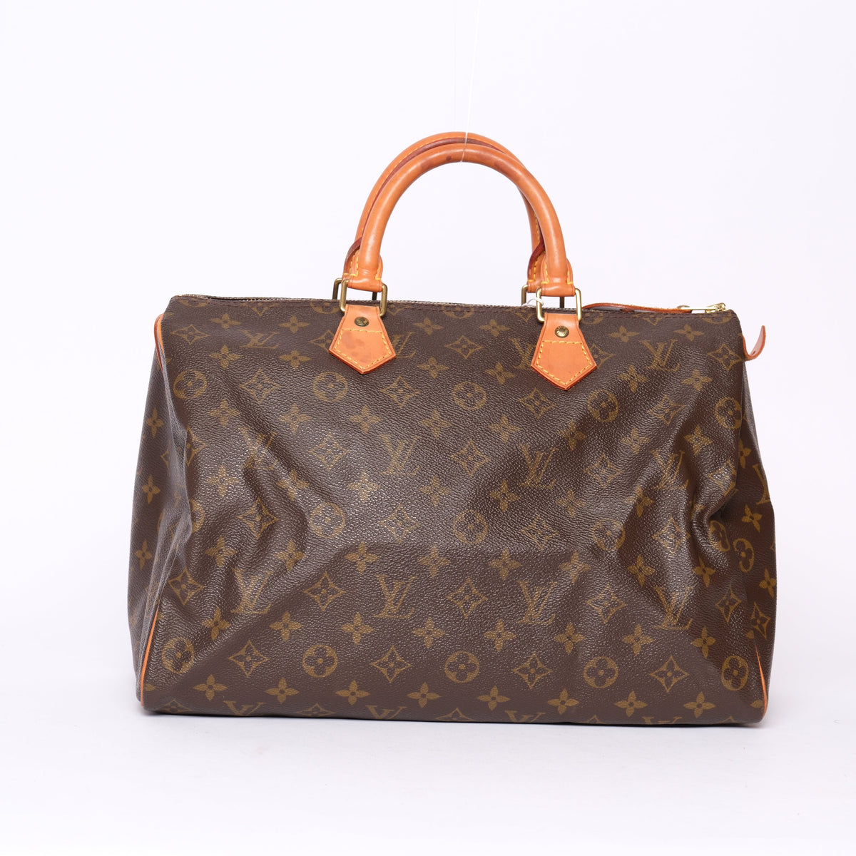 Louis Vuitton Brown Monogram Speedy 35