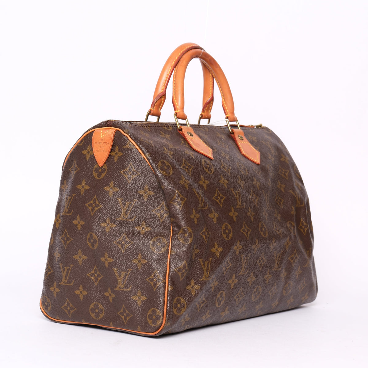 Louis Vuitton Brown Monogram Speedy 35