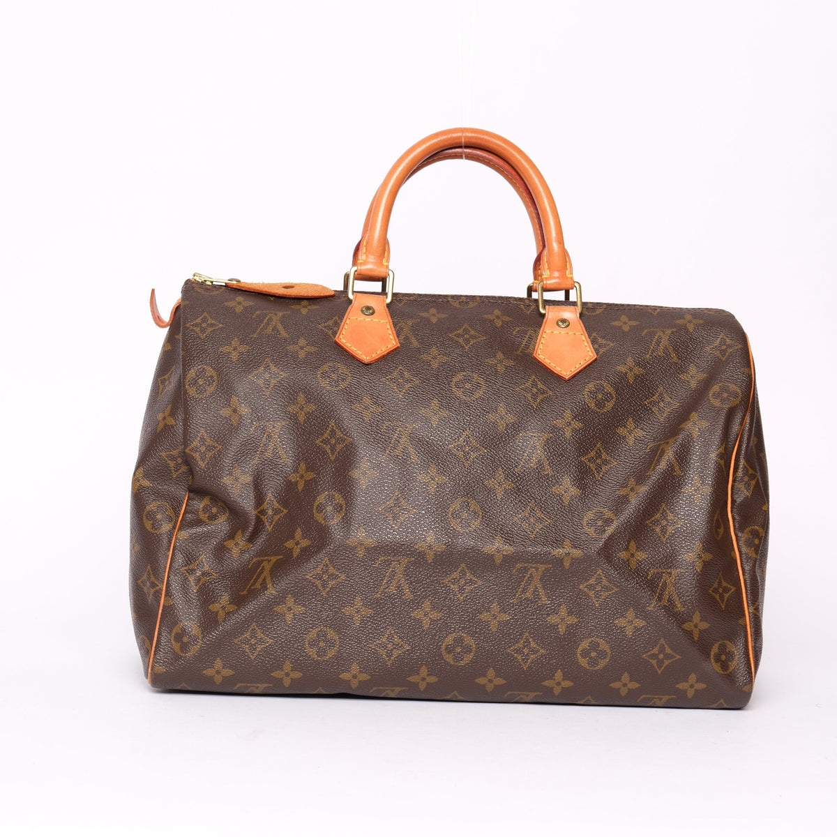 Louis Vuitton Brown Monogram Speedy 35