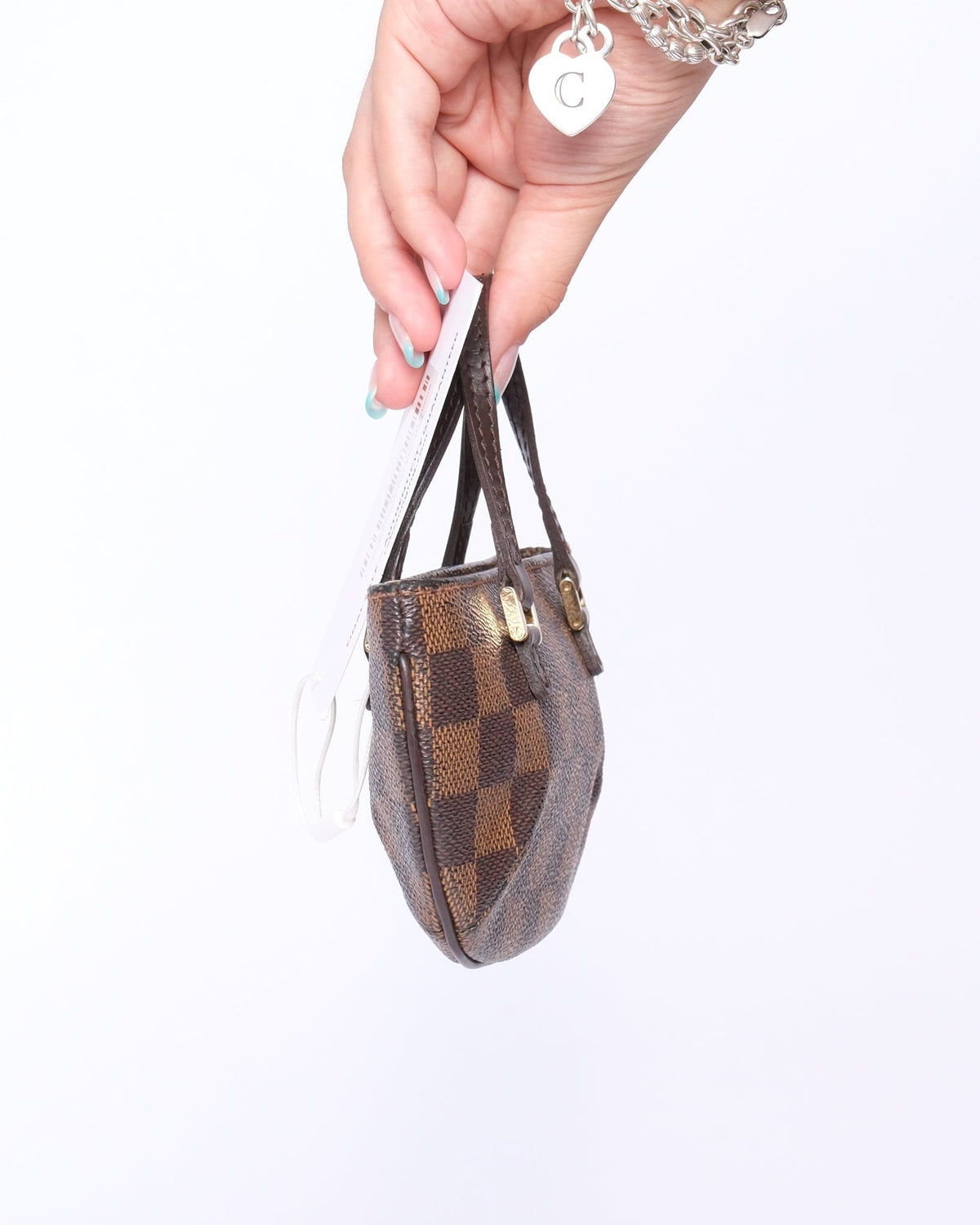 Louis Vuitton Brown Damier Ebene Manosque GM Mini Bag