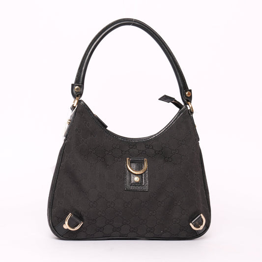 Gucci Black Abbey D-Ring Shoulder Bag