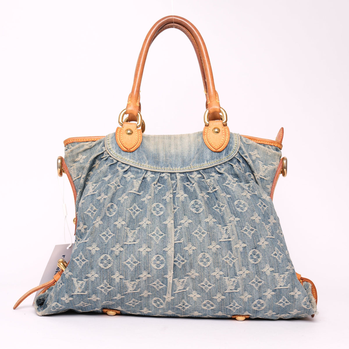 Louis Vuitton Blue Denim Neo Cabby GM Shoulder Bag