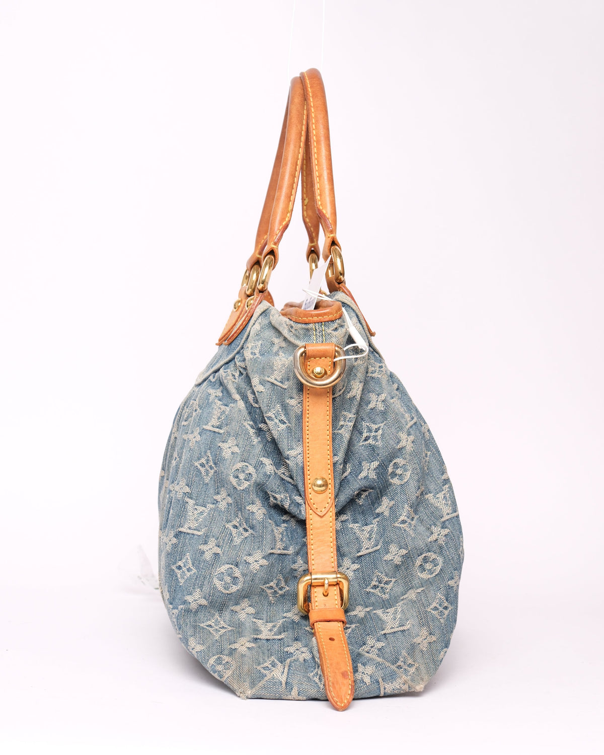 Louis Vuitton Blue Denim Neo Cabby GM Shoulder Bag