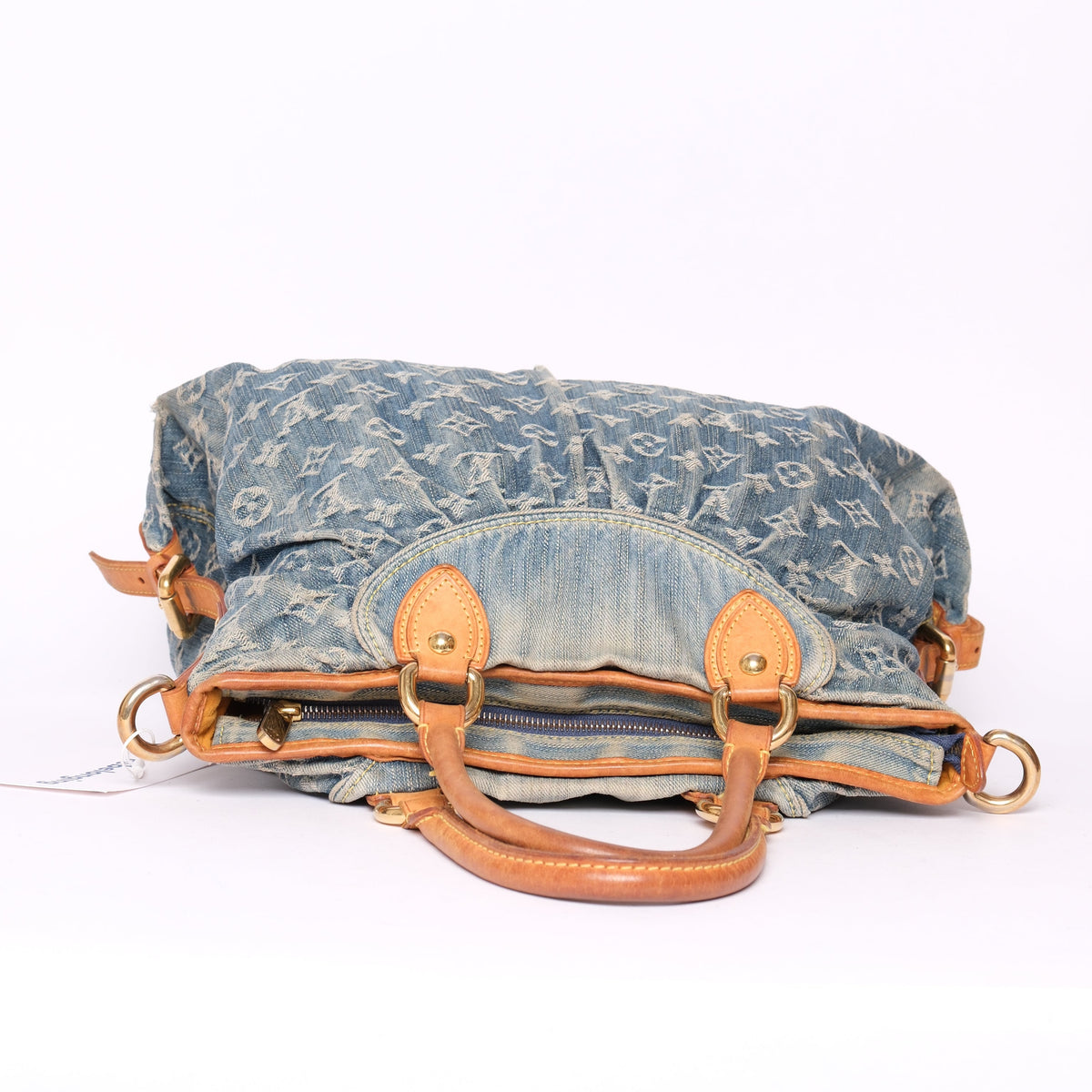 Louis Vuitton Blue Denim Neo Cabby GM Shoulder Bag