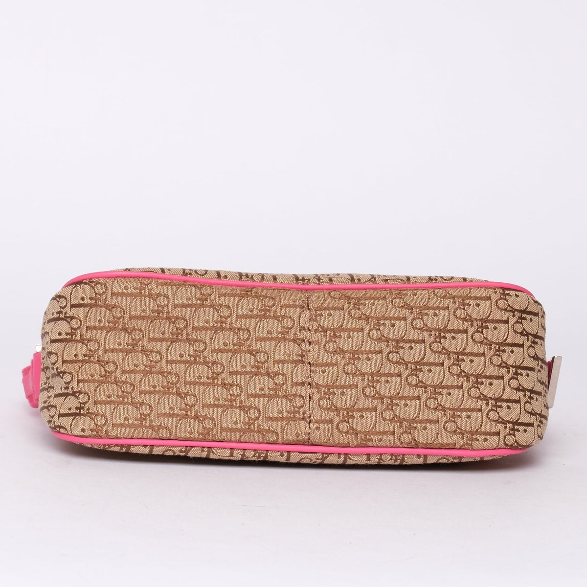 Christian Dior Pink Oblique Trotter Monogram Pochette Shoulder Bag