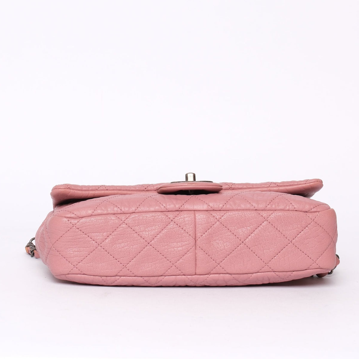 Chanel Matelasse Chain Shoulder Bag Leather Pink