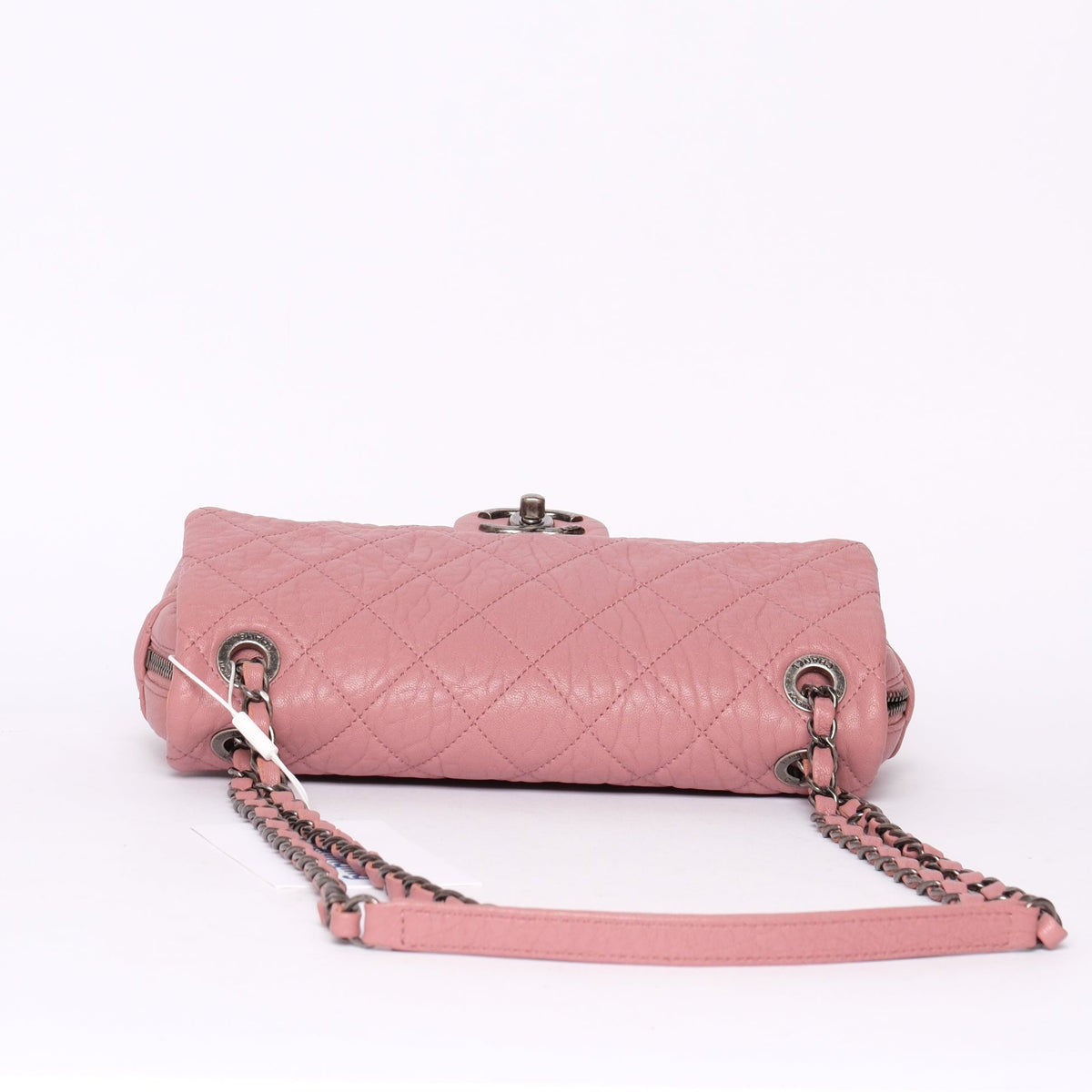 Chanel Matelasse Chain Shoulder Bag Leather Pink