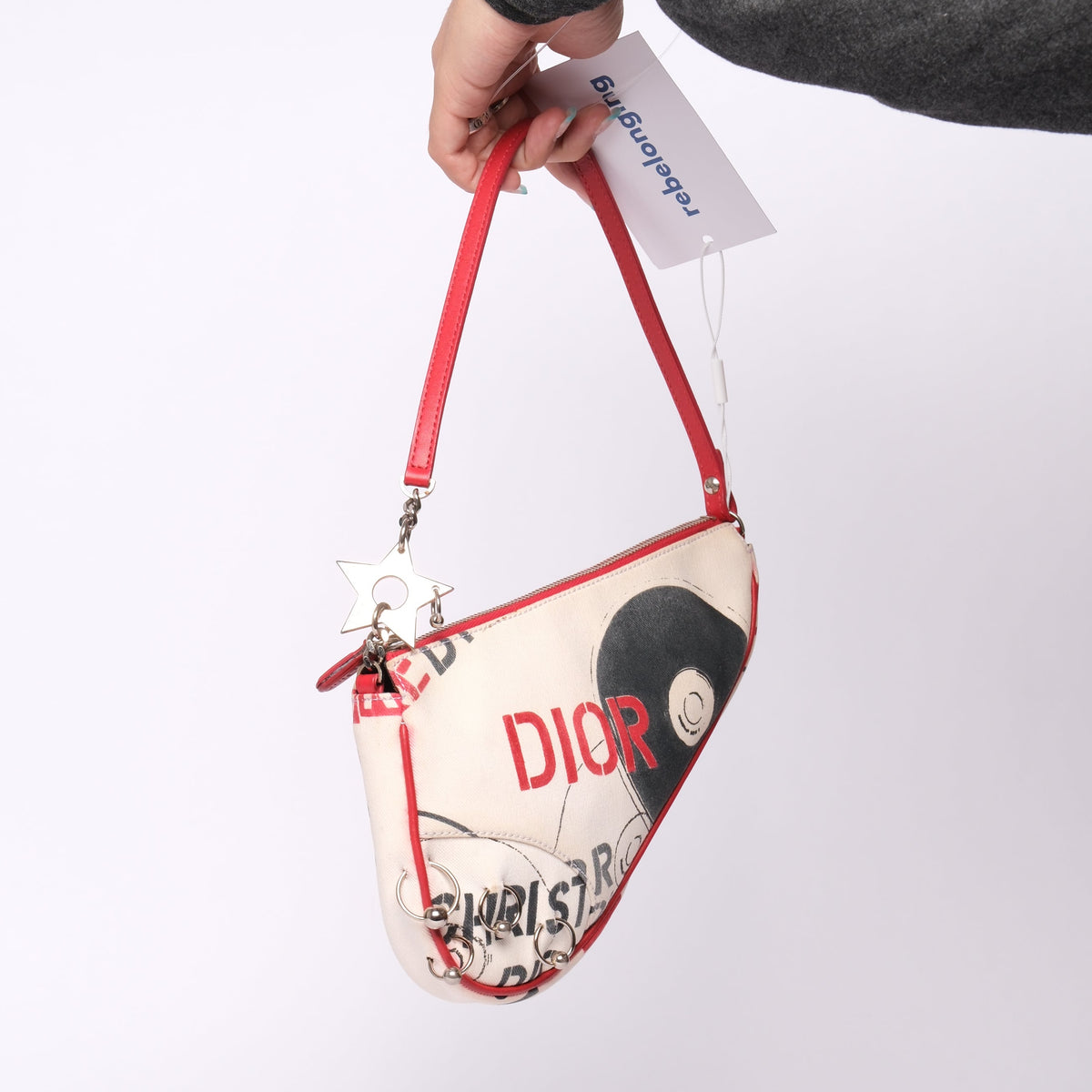Christian Dior Hardcore Mini Saddle Pochette