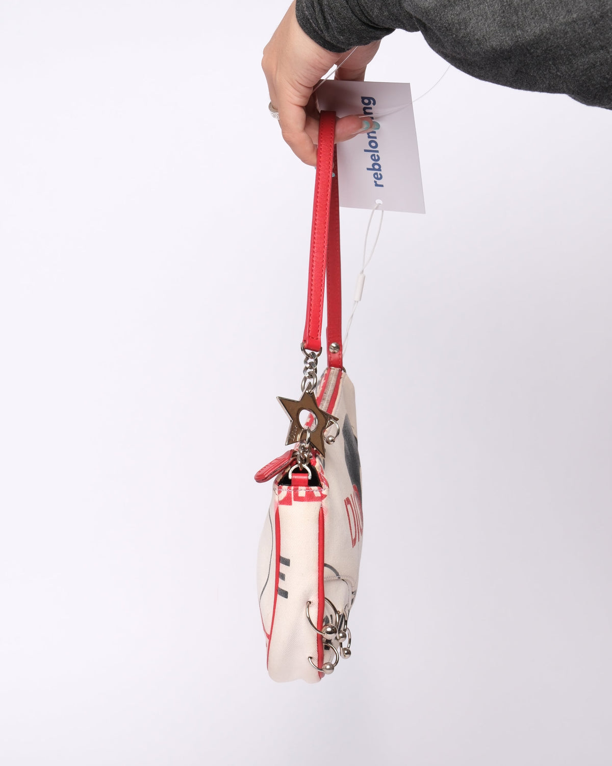 Christian Dior Hardcore Mini Saddle Pochette