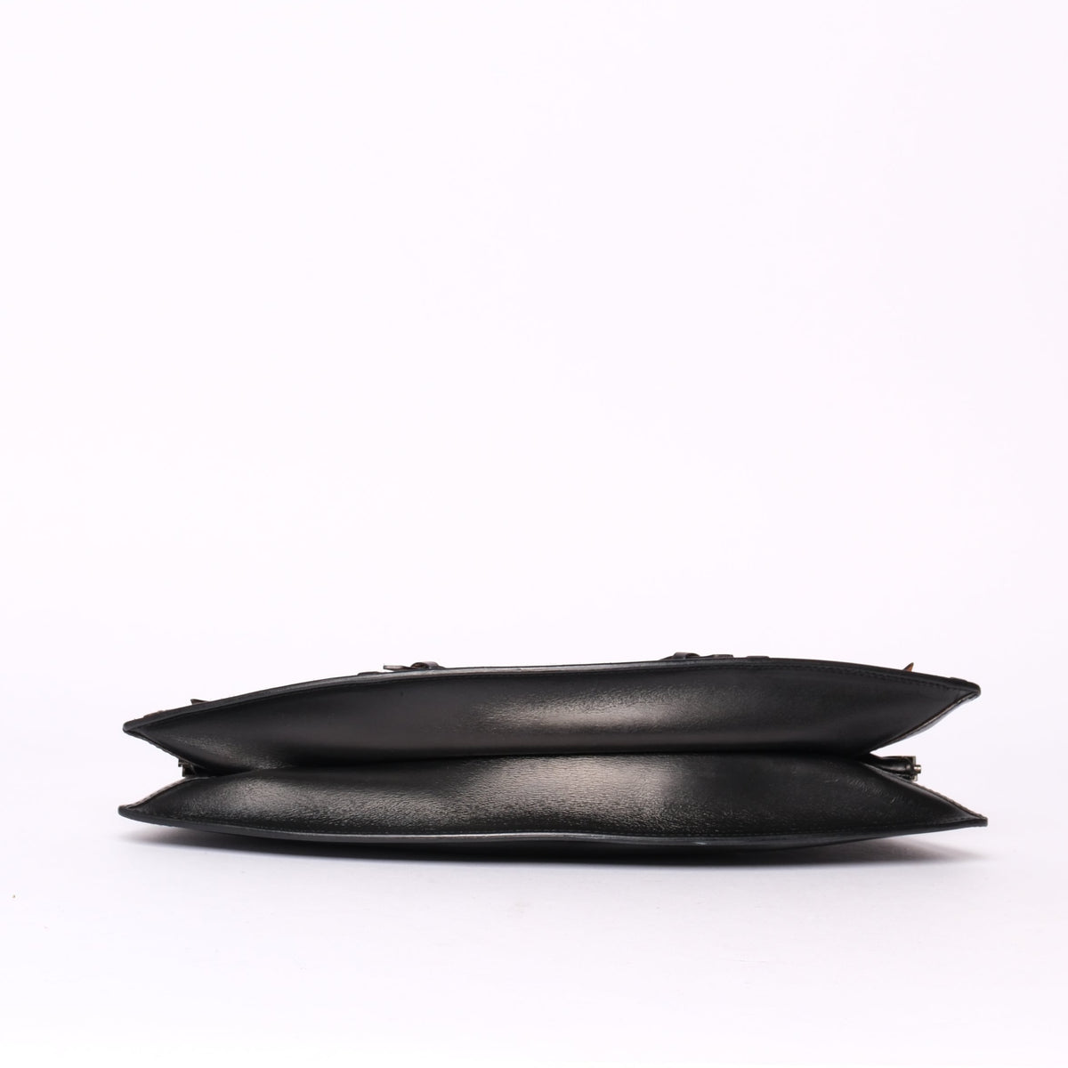 Christian Dior Leather Bondage Top Handle Bag
