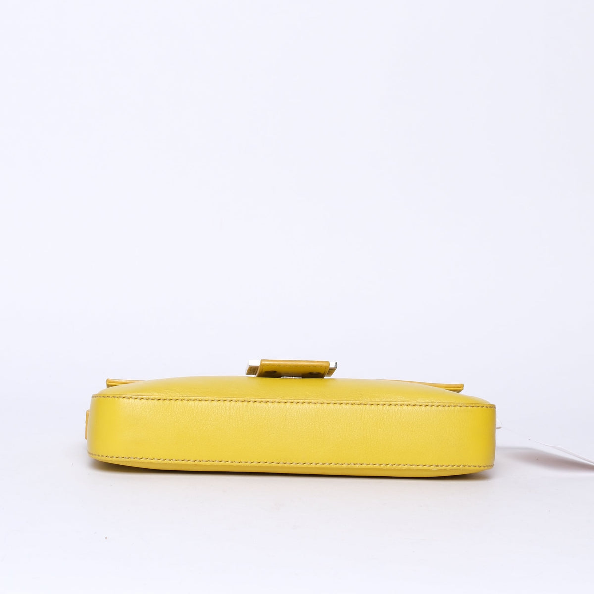 Fendi Yellow Leather Baguette