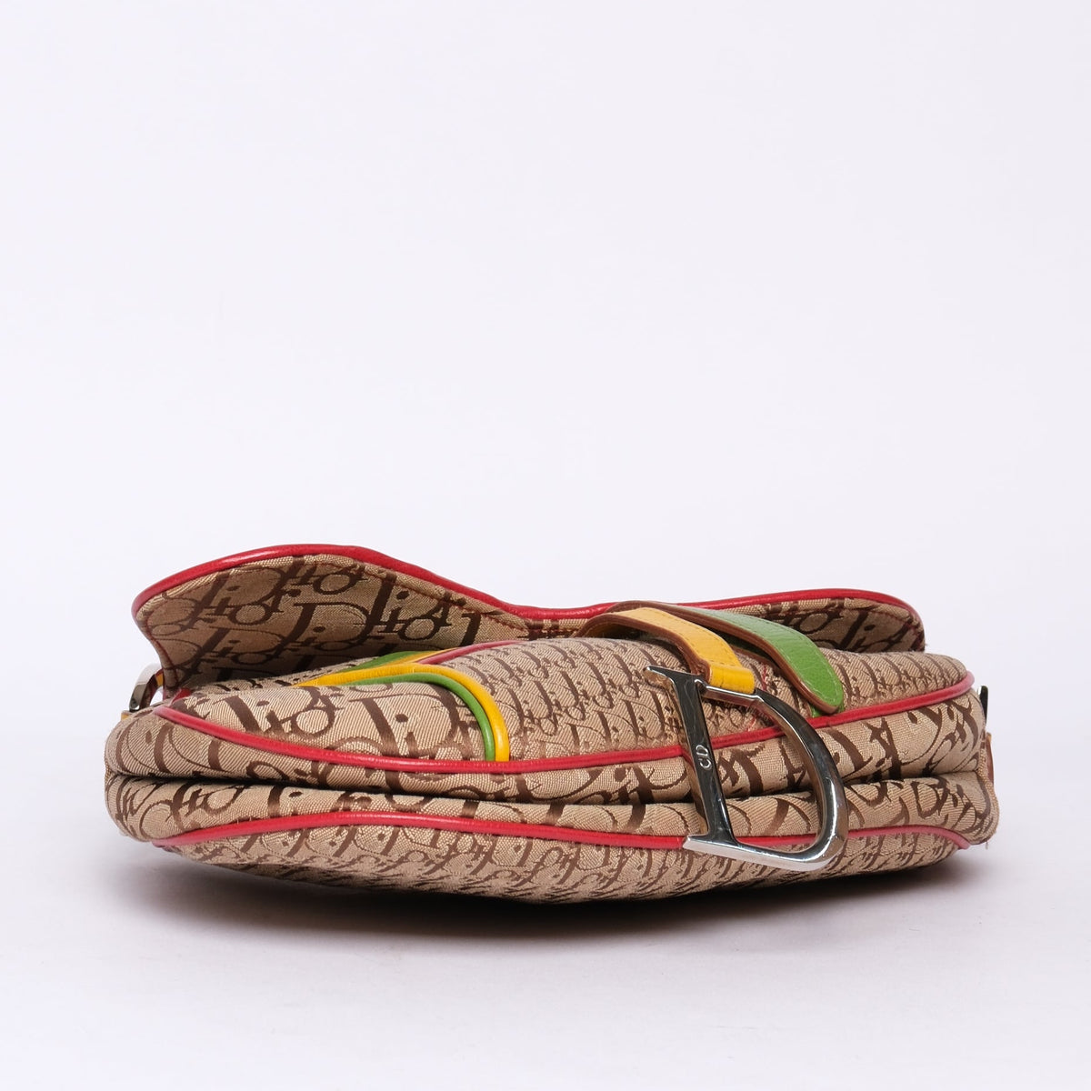 Christian Dior Galliano Era Rasta Saddle Bag