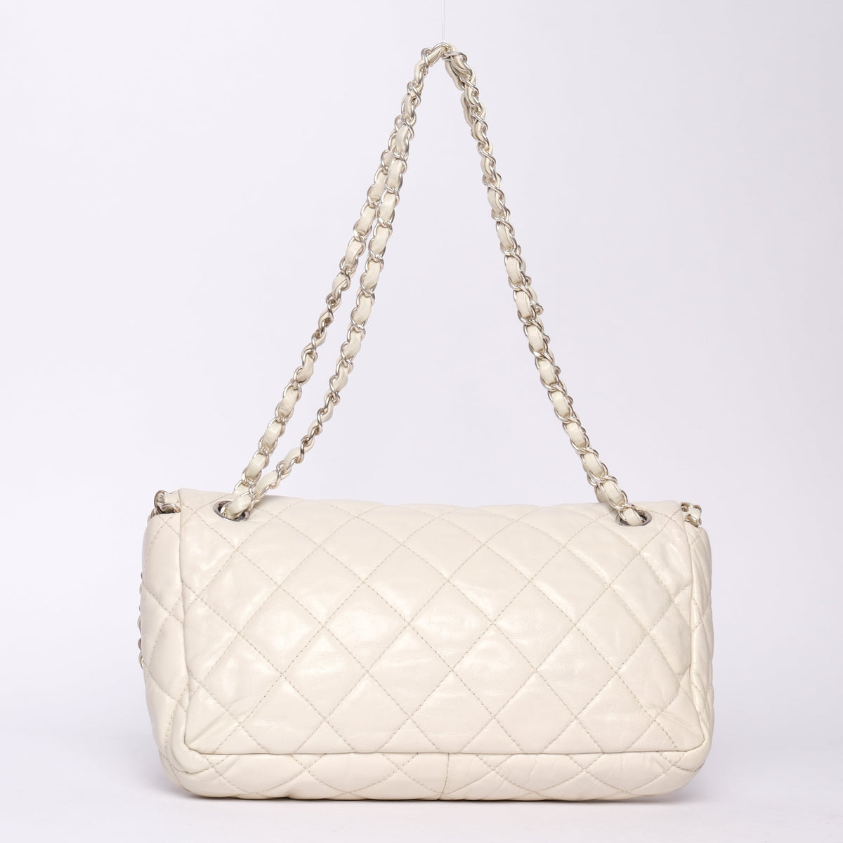Chanel Ivory Chain Me Shoulder Flap