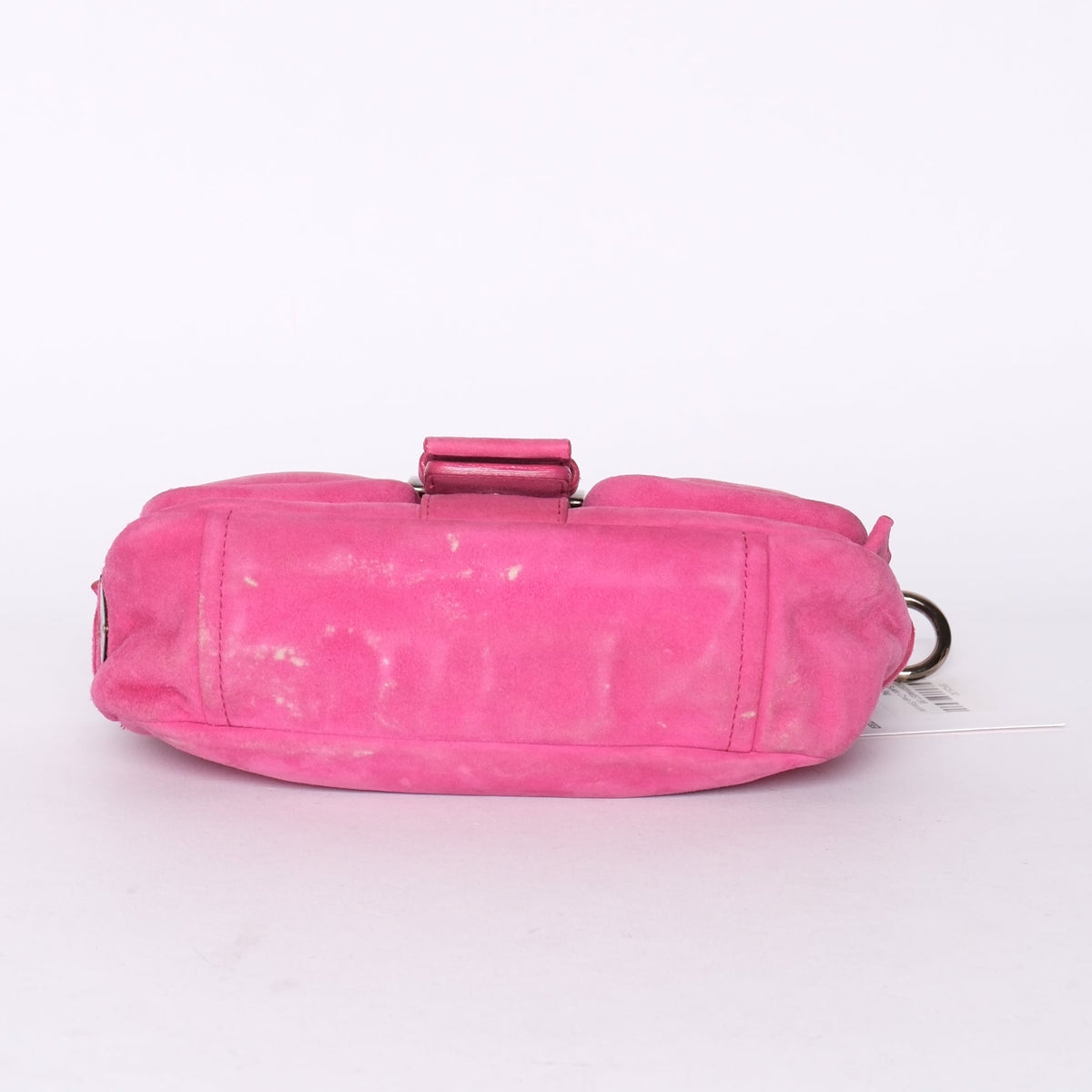 Prada Pink Suede Chain Shoulder Bag