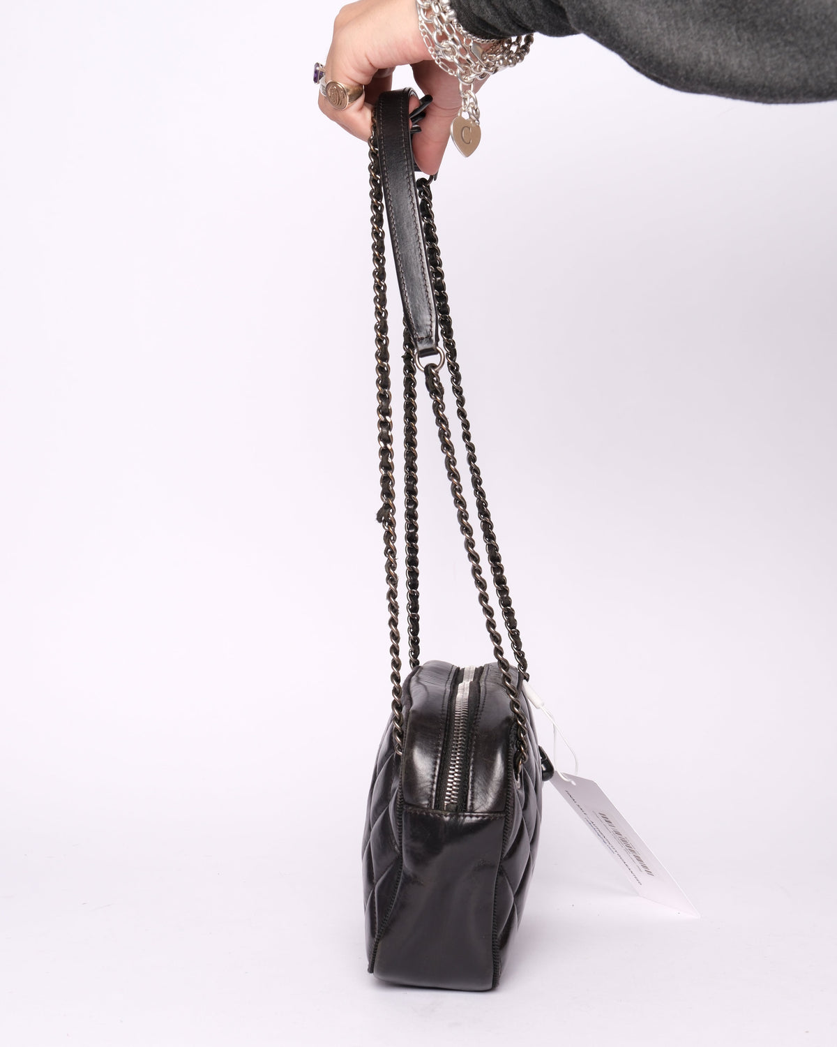Chanel Black Camera Shoulder Bag