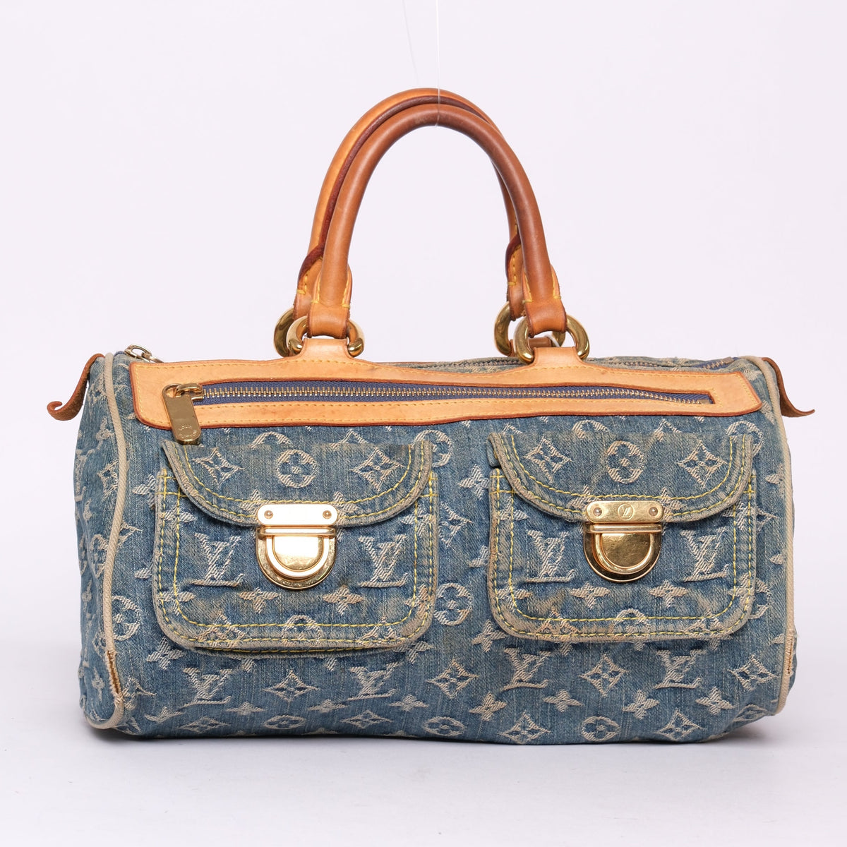 Louis Vuitton Denim Monogram Neo Speedy