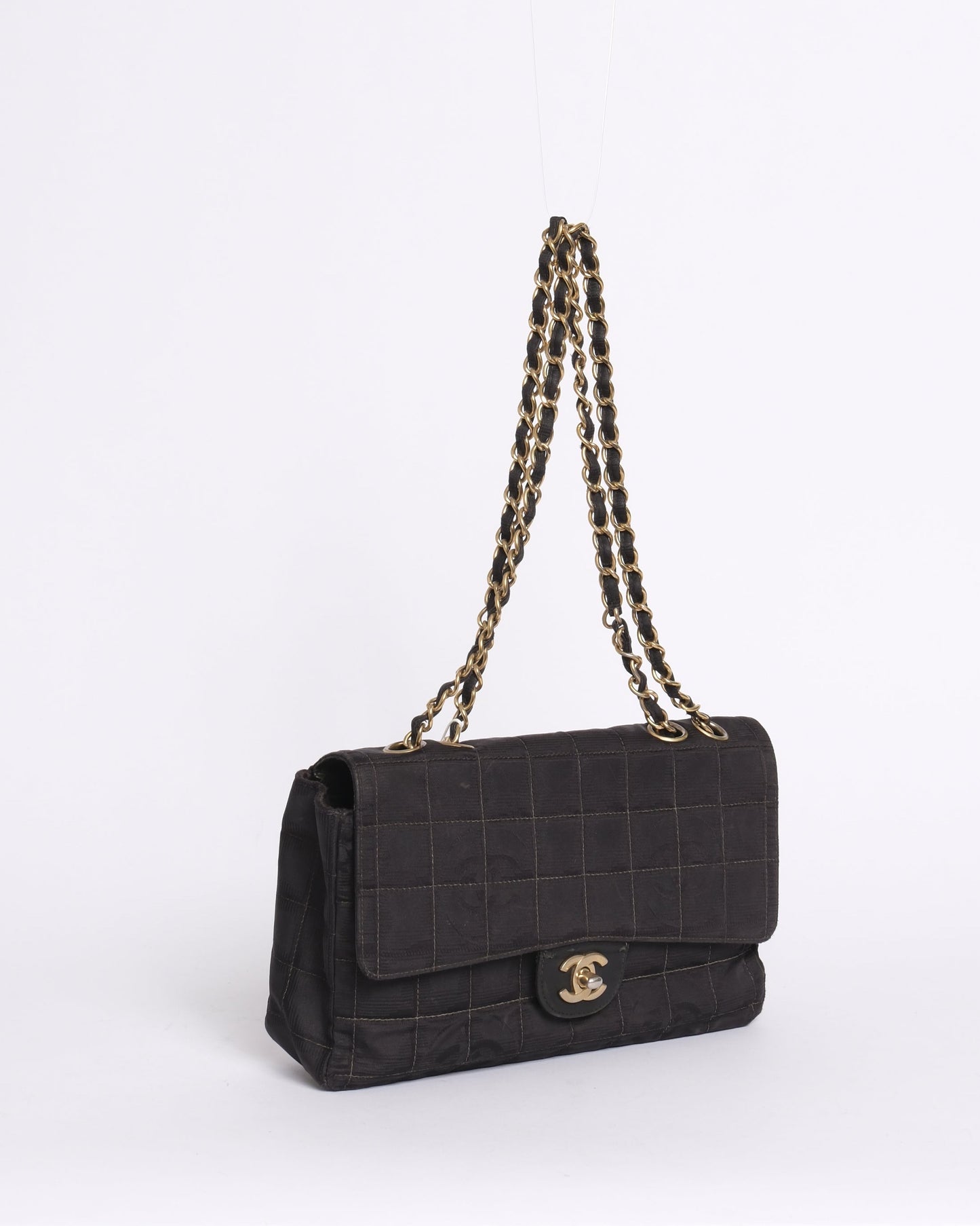 Chanel Black Travel Line Flap w/ Gold Hardware