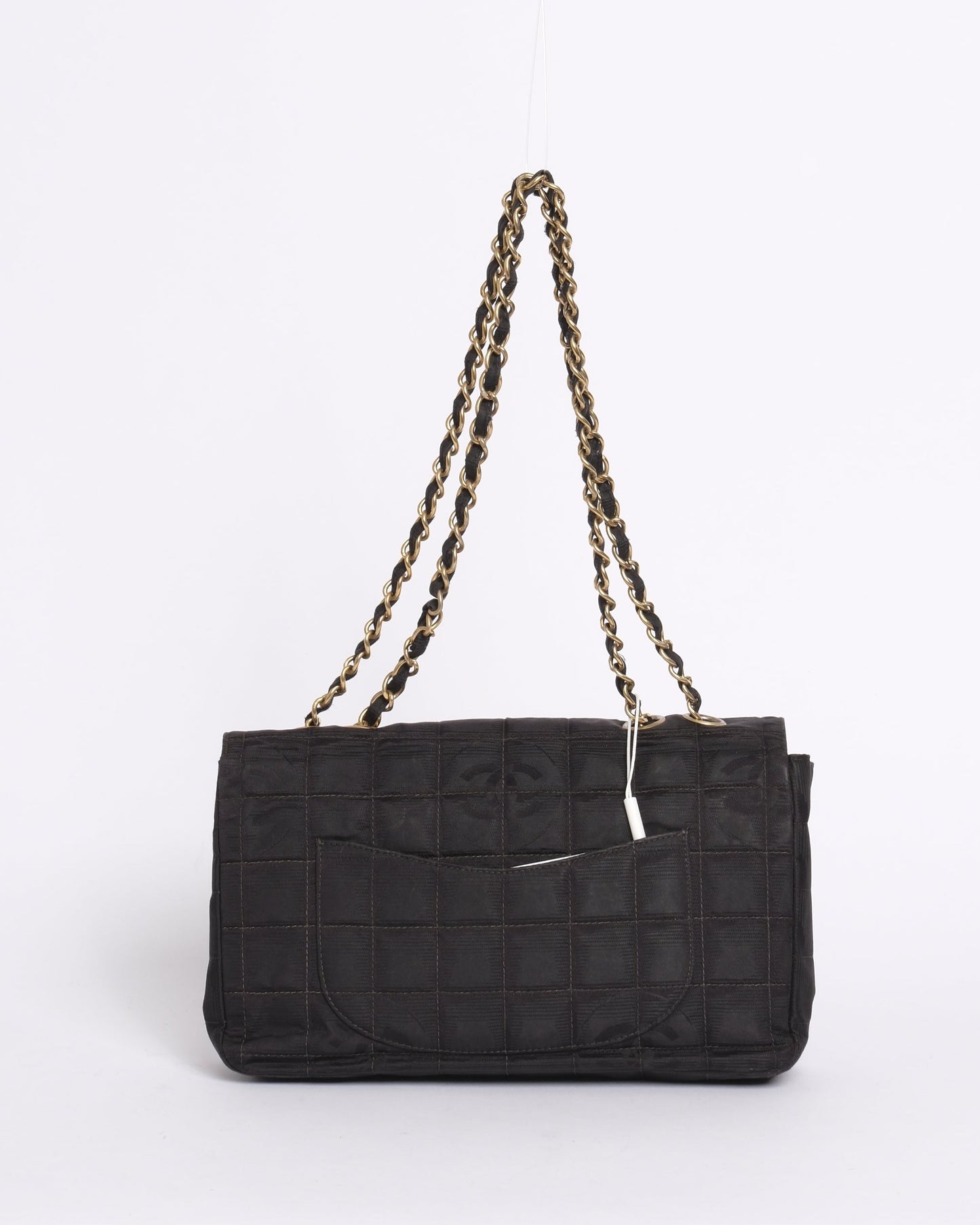 Chanel Black Travel Line Flap w/ Gold Hardware