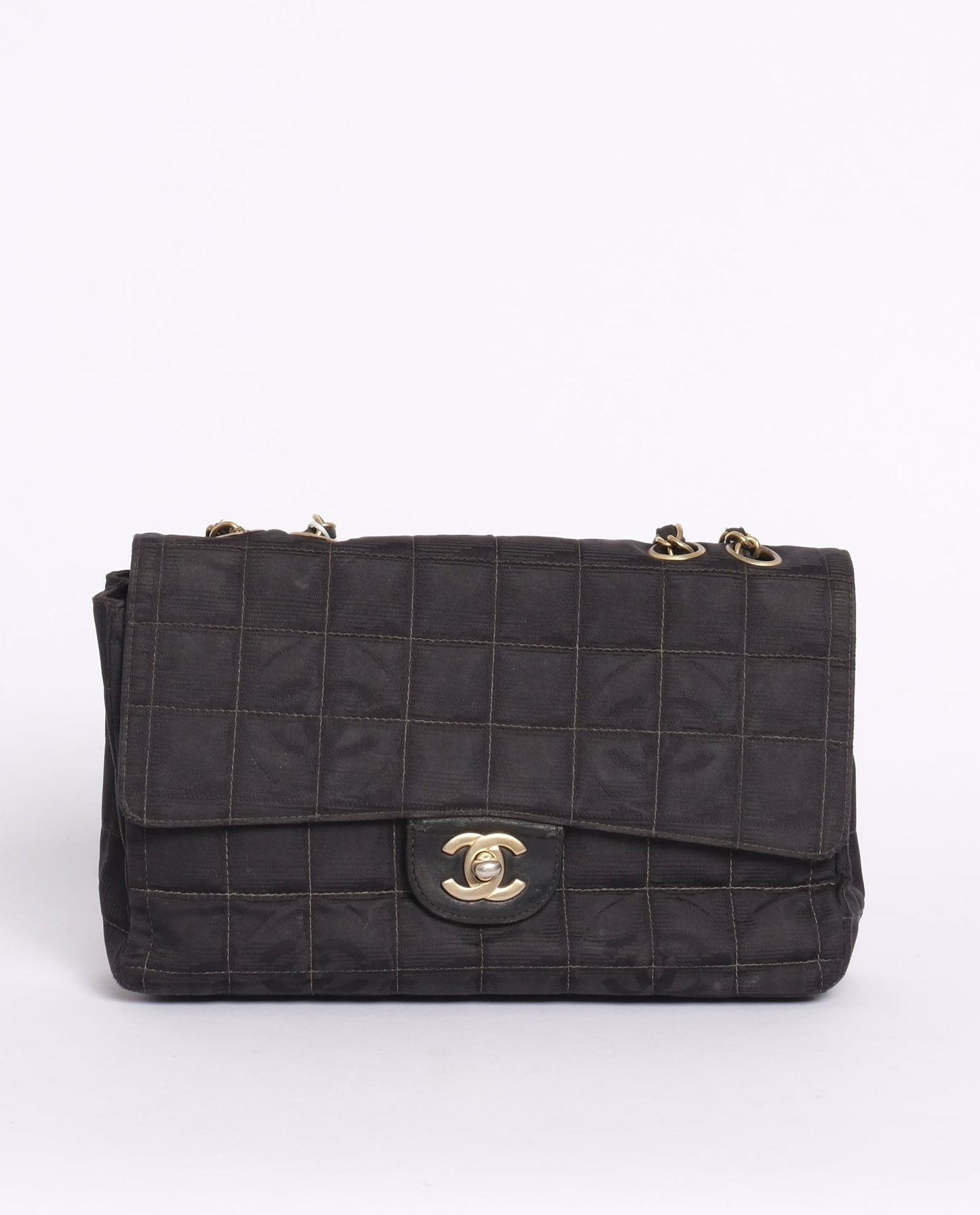 Chanel Black Travel Line Flap w/ Gold Hardware