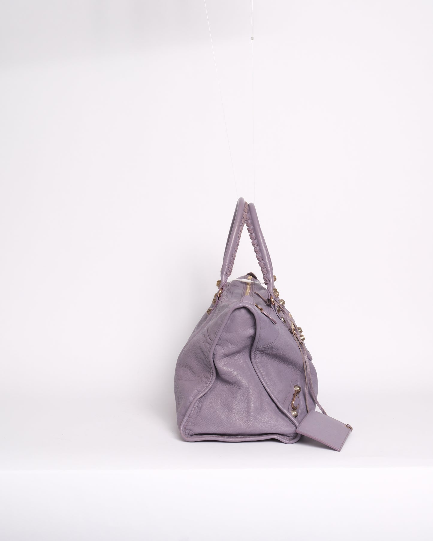 Balenciaga Purple Velo Work Bag