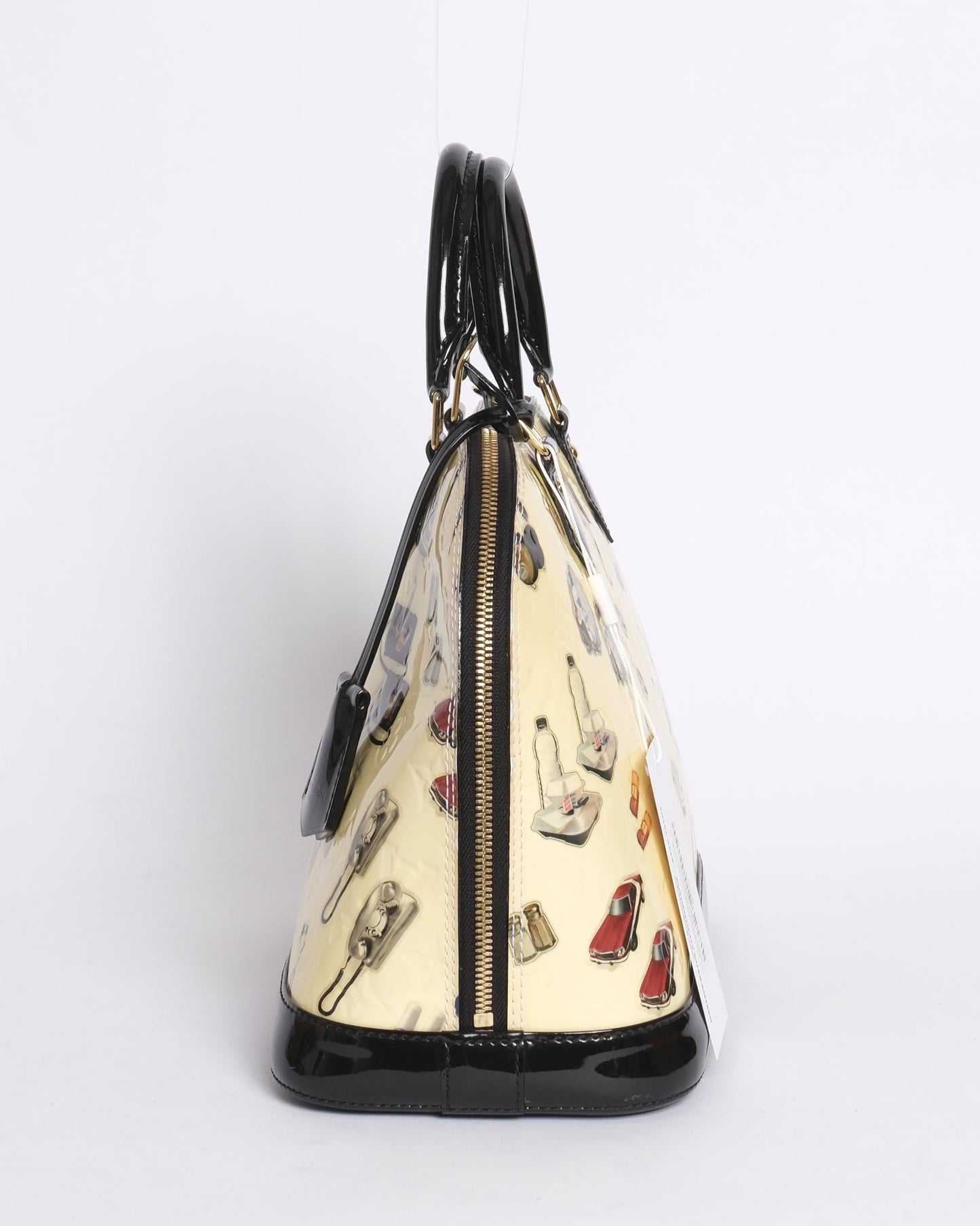 Louis Vuitton ‘Stickers’ Vernis Monogram Patent Leather Alma PM